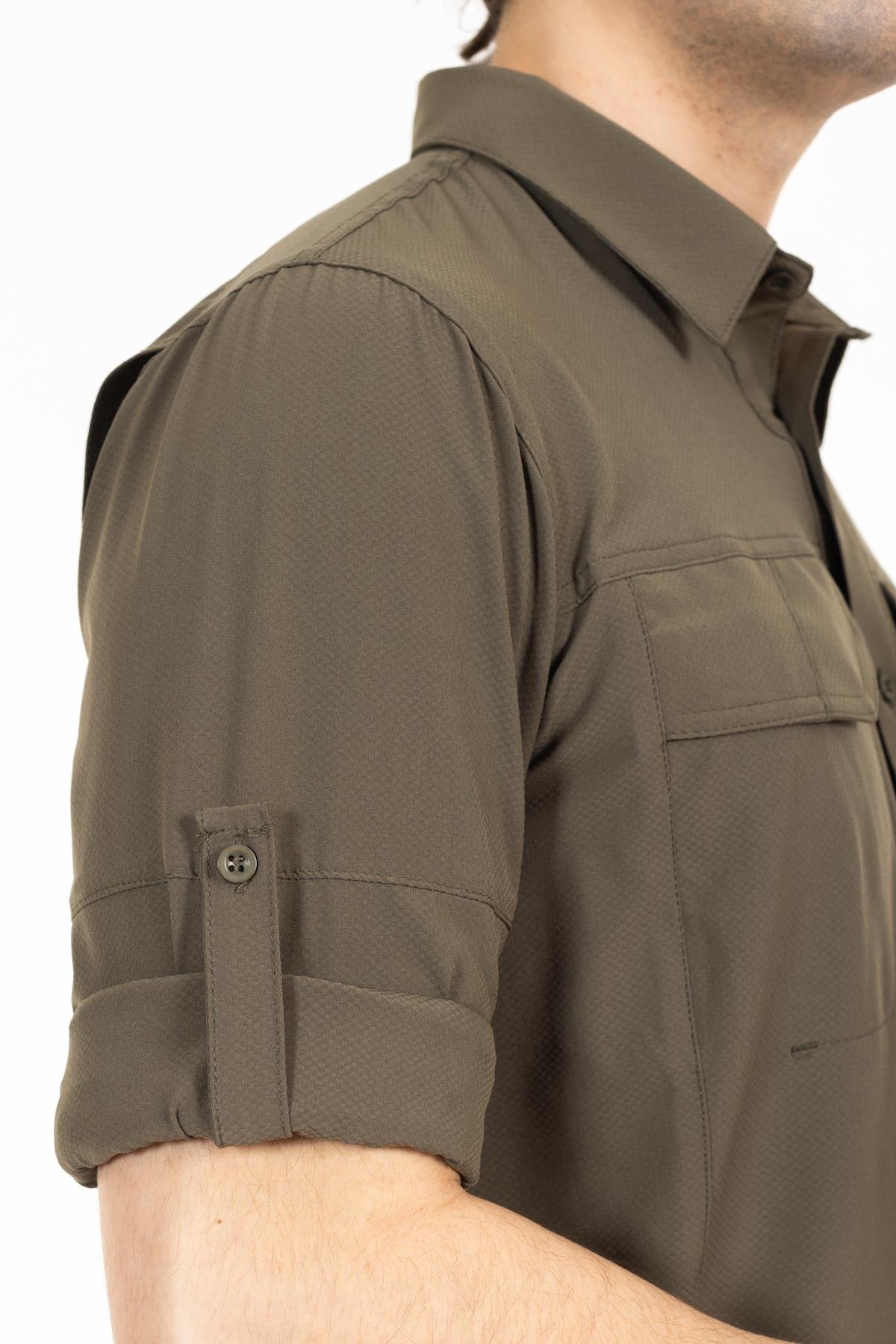 AKN 225 LİKRALI PREMİUM TAKTİK GÖMLEK-HAKİ