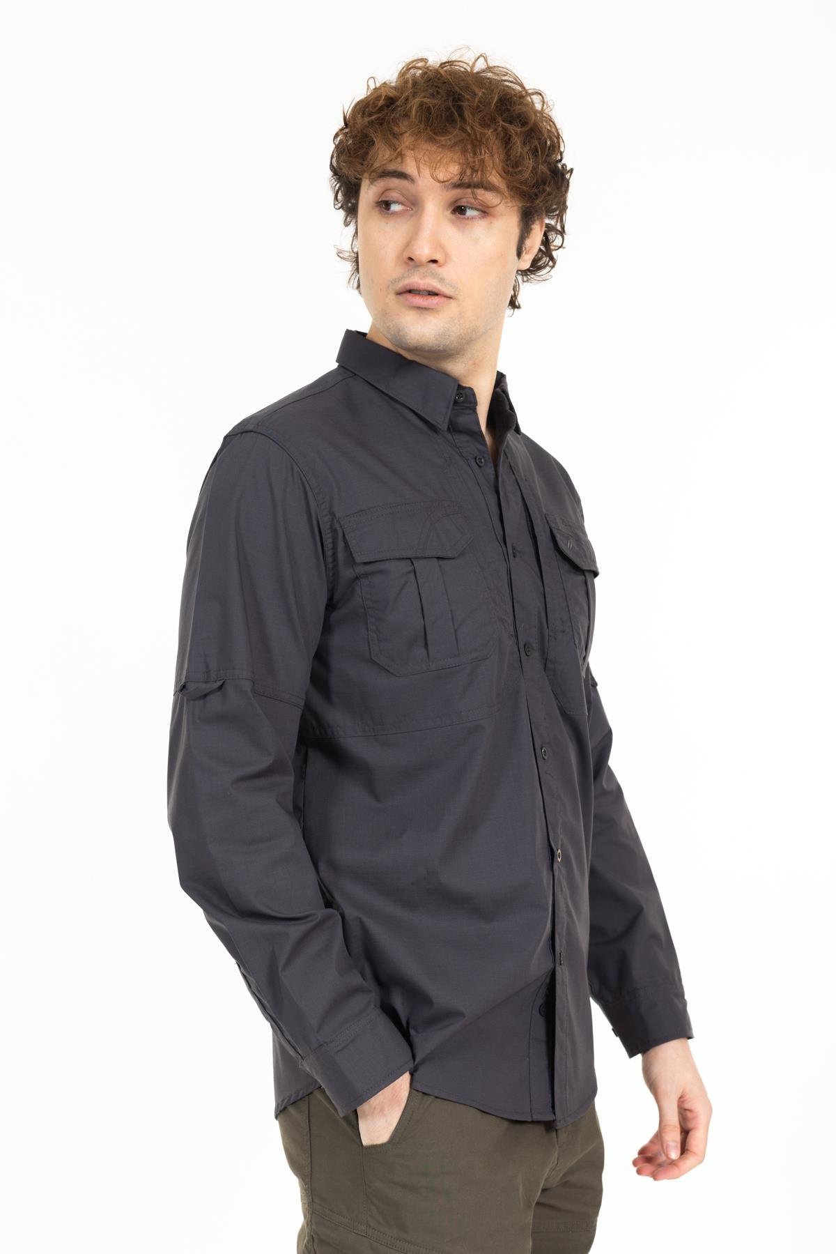 AKN 311 Taktik/Outdoor Antrasit Gömlek