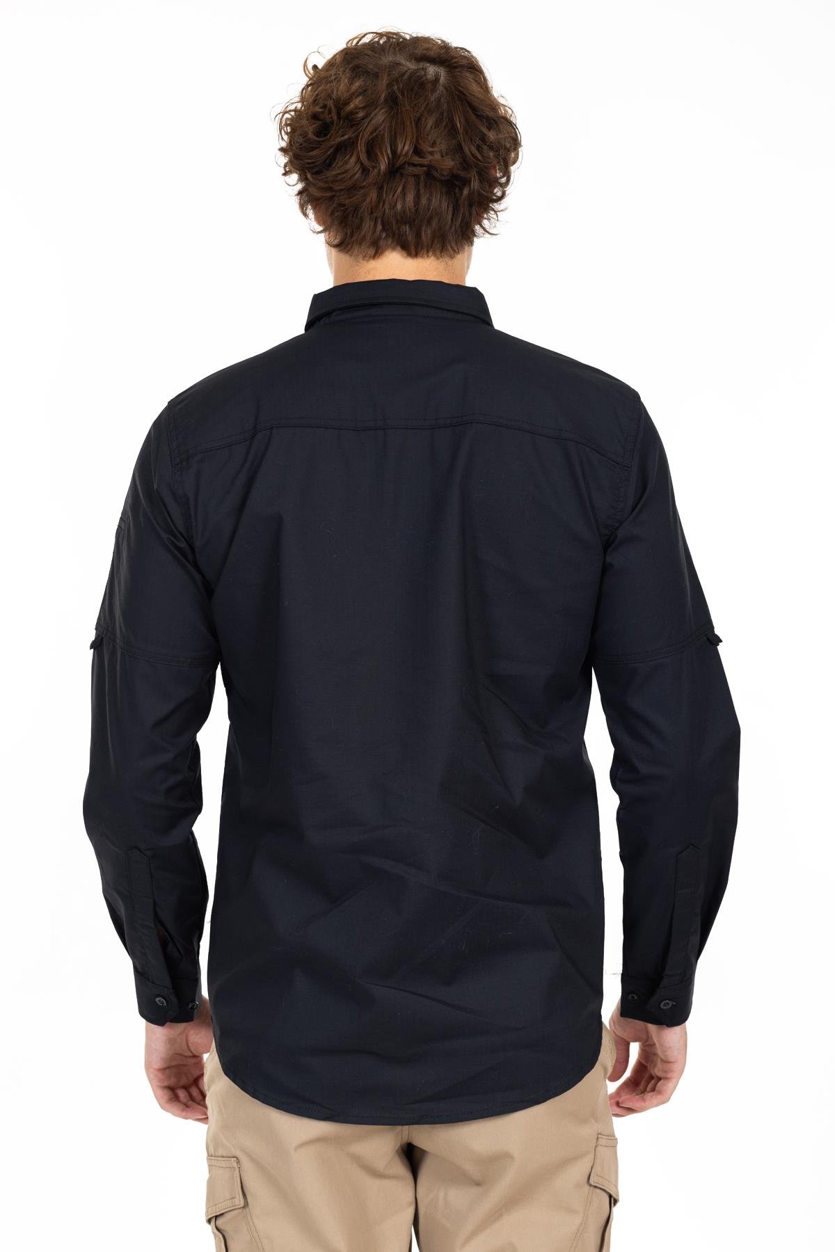 AKN 311 Taktik/Outdoor Siyah Gömlek.