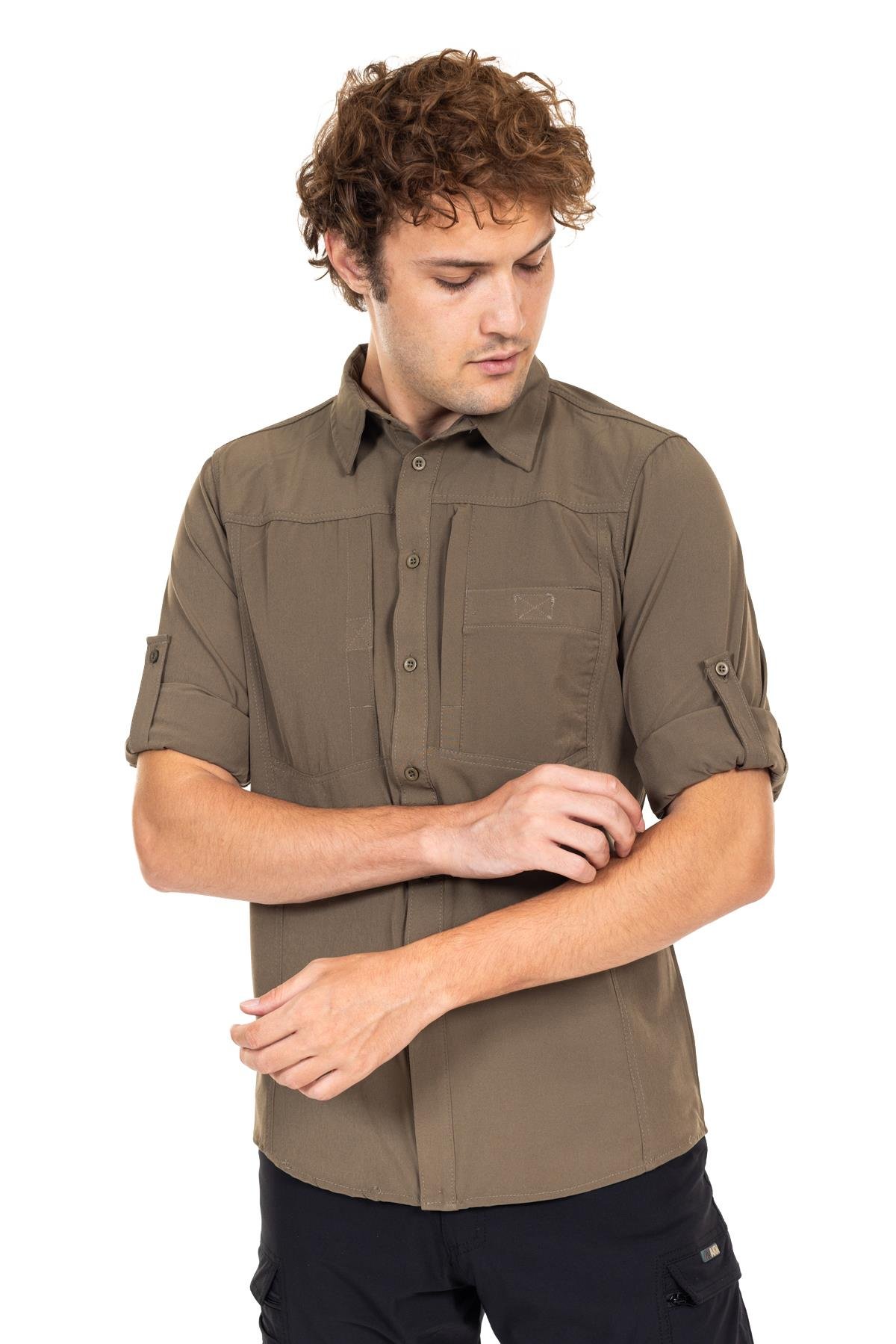 AKN 312 Taktik/Outdoor Haki Gömlek.