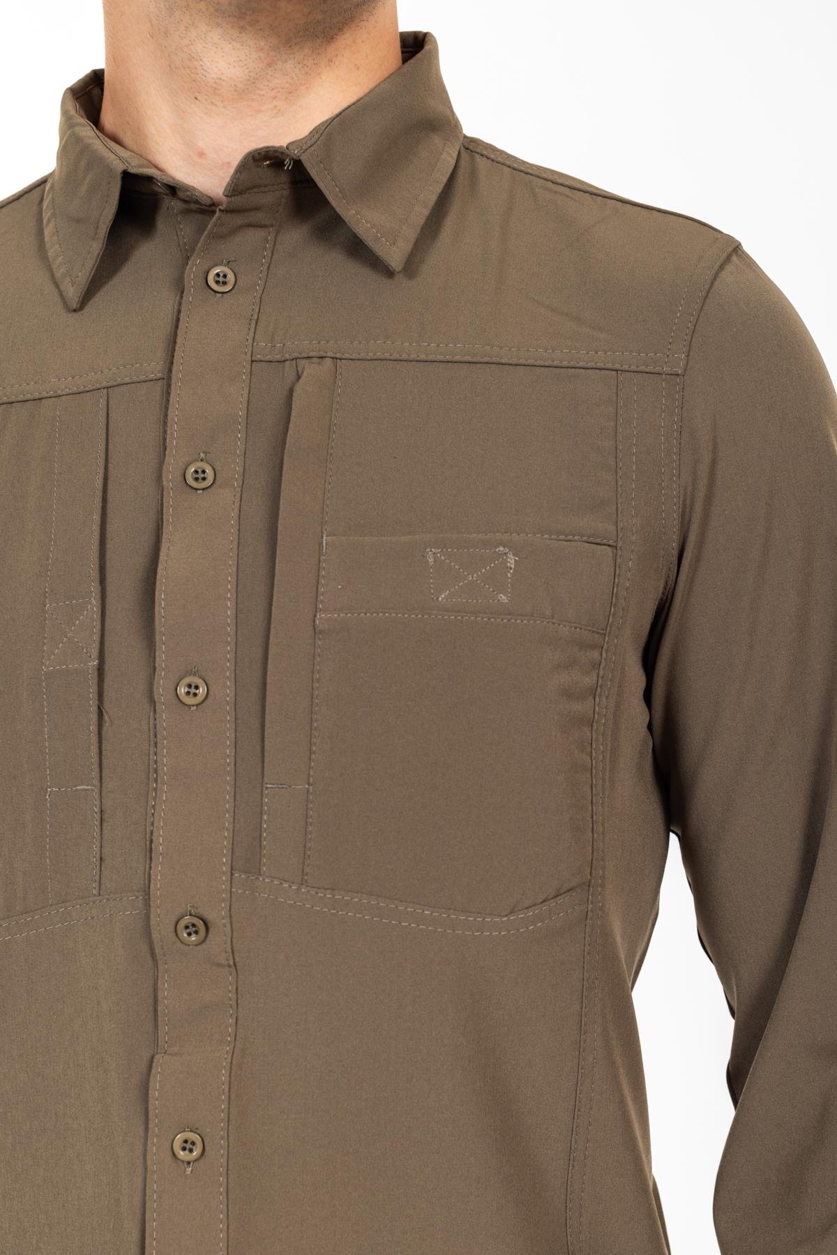 AKN 312 Taktik/Outdoor Haki Gömlek.