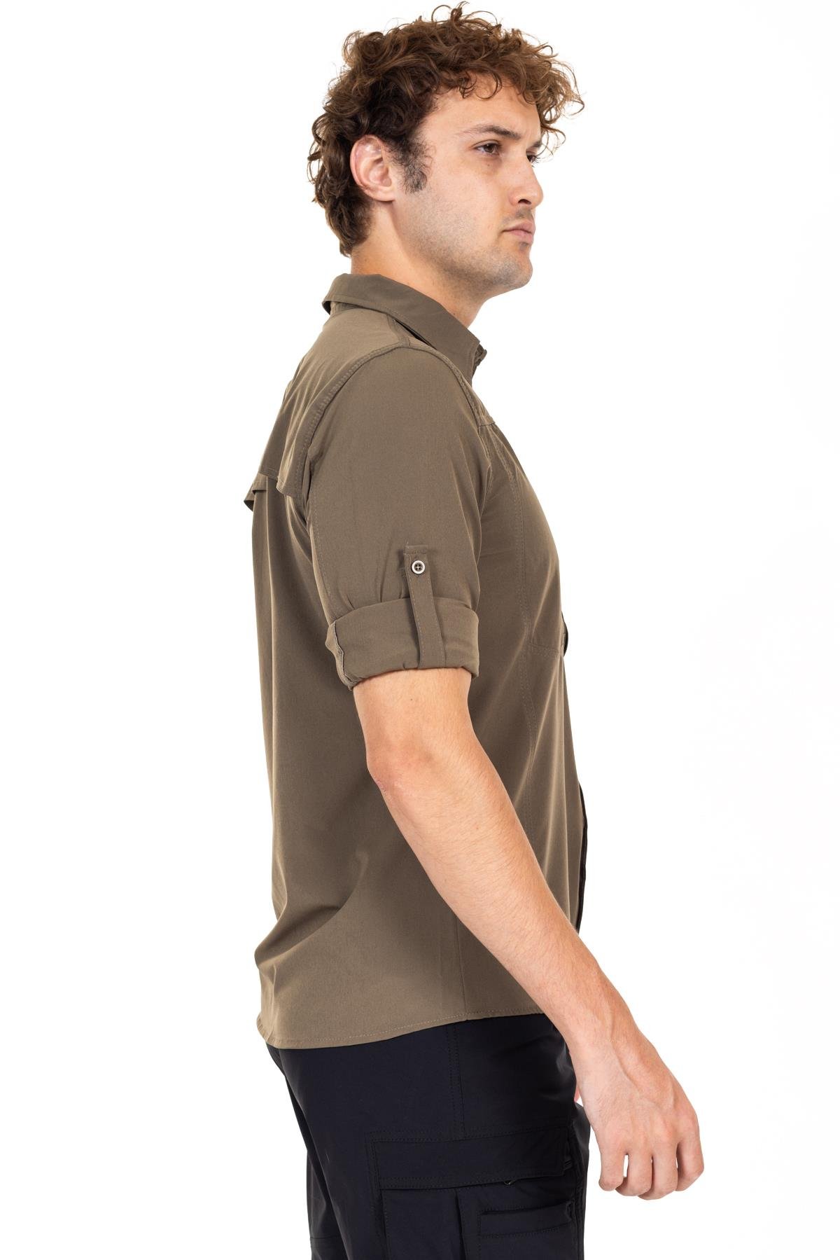 AKN 312 Taktik/Outdoor Haki Gömlek.