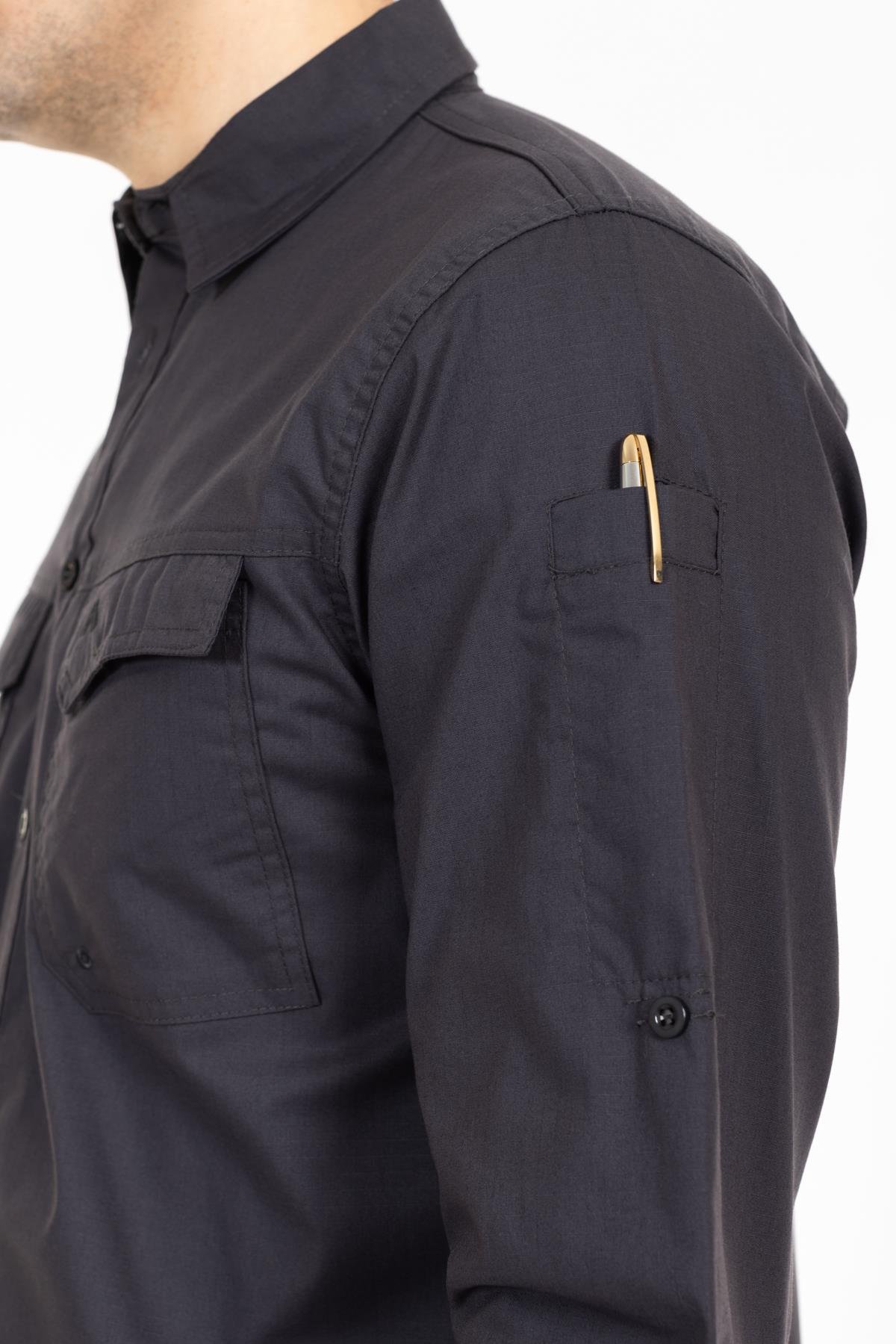 AKN 313 PREMIUM RIPSTOP TAKTİK GÖMLEK-ANTRASİT