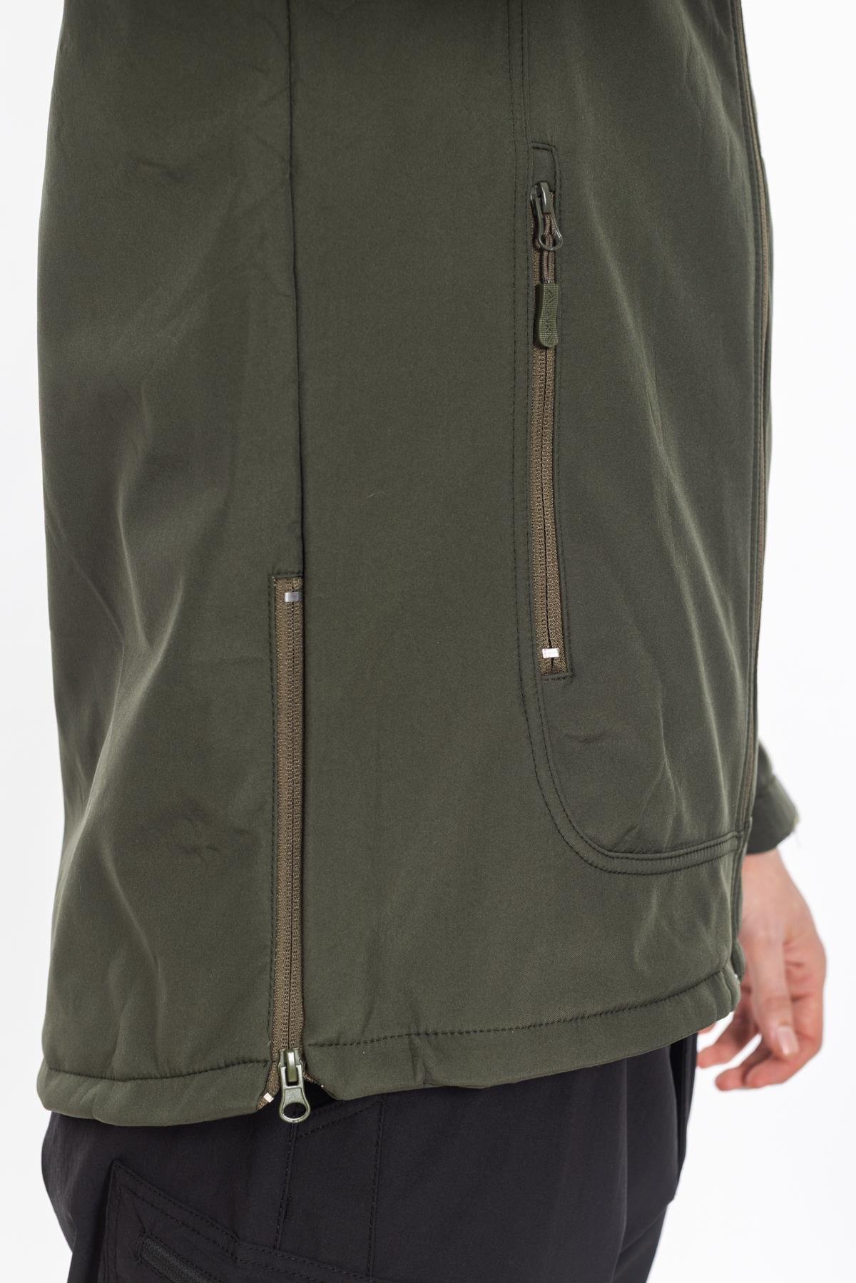 AKN 451 DOUBLE SOFTSHELL TAKTİK MONT HAKİ