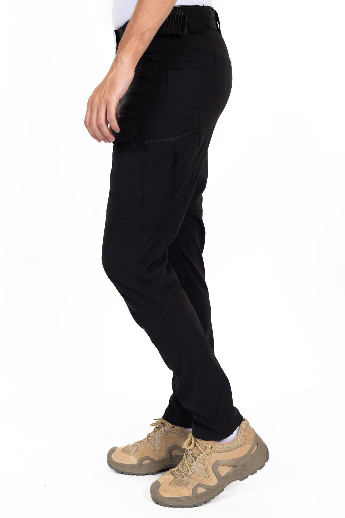 AKN 512 Taktik/Outdoor/Trekking Siyah Pantolon.