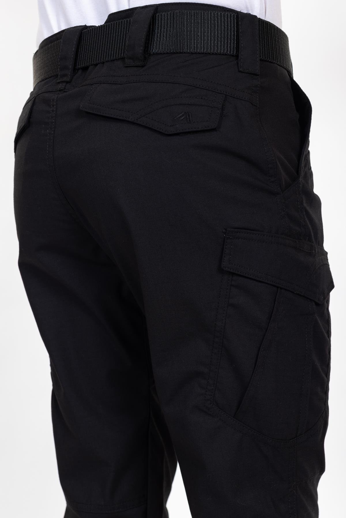 AKN 516 TAKTİK/OUTDOOR RIPSTOP SİYAH PANTOLON