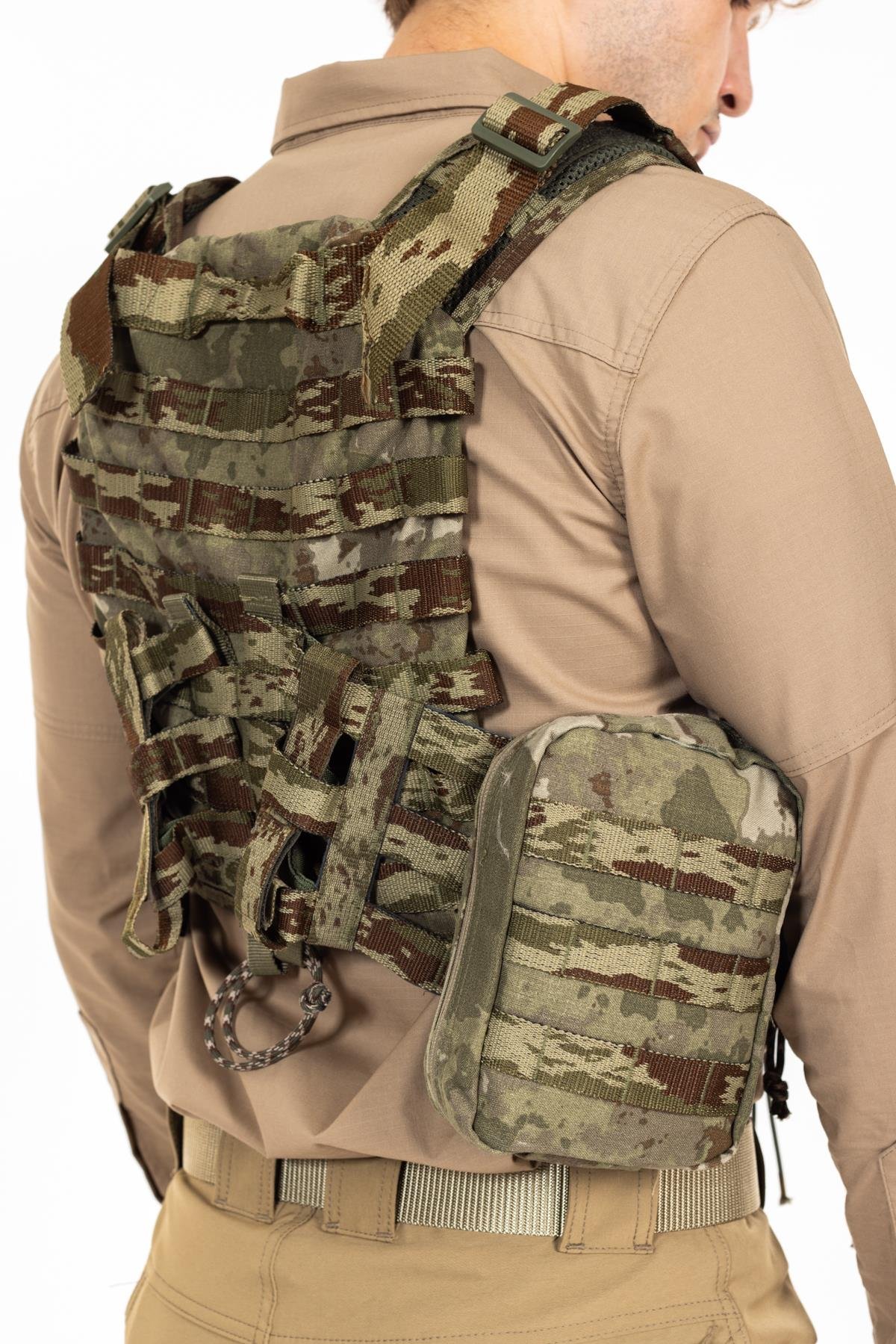 AKN Balistik Plaka Taşıyıcı Hücum Yeleği TSK