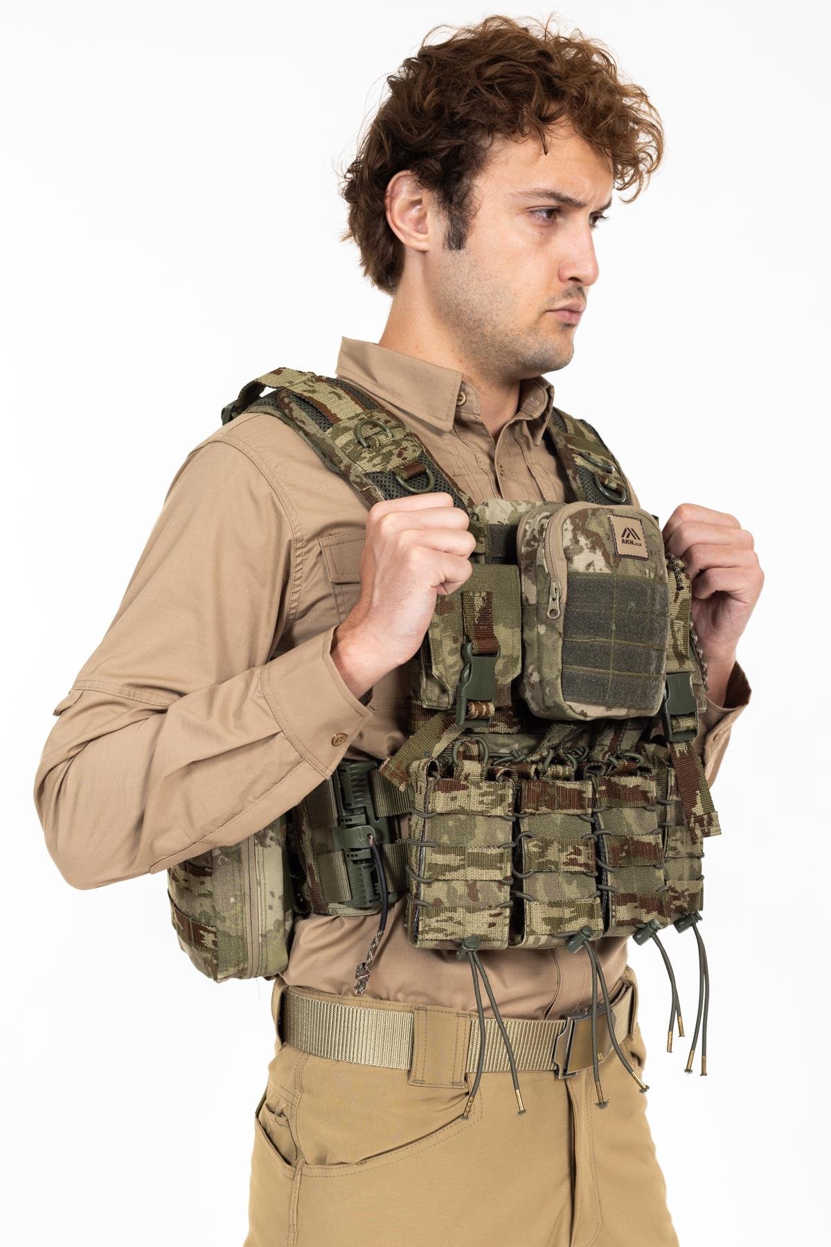 AKN Balistik Plaka Taşıyıcı Hücum Yeleği TSK