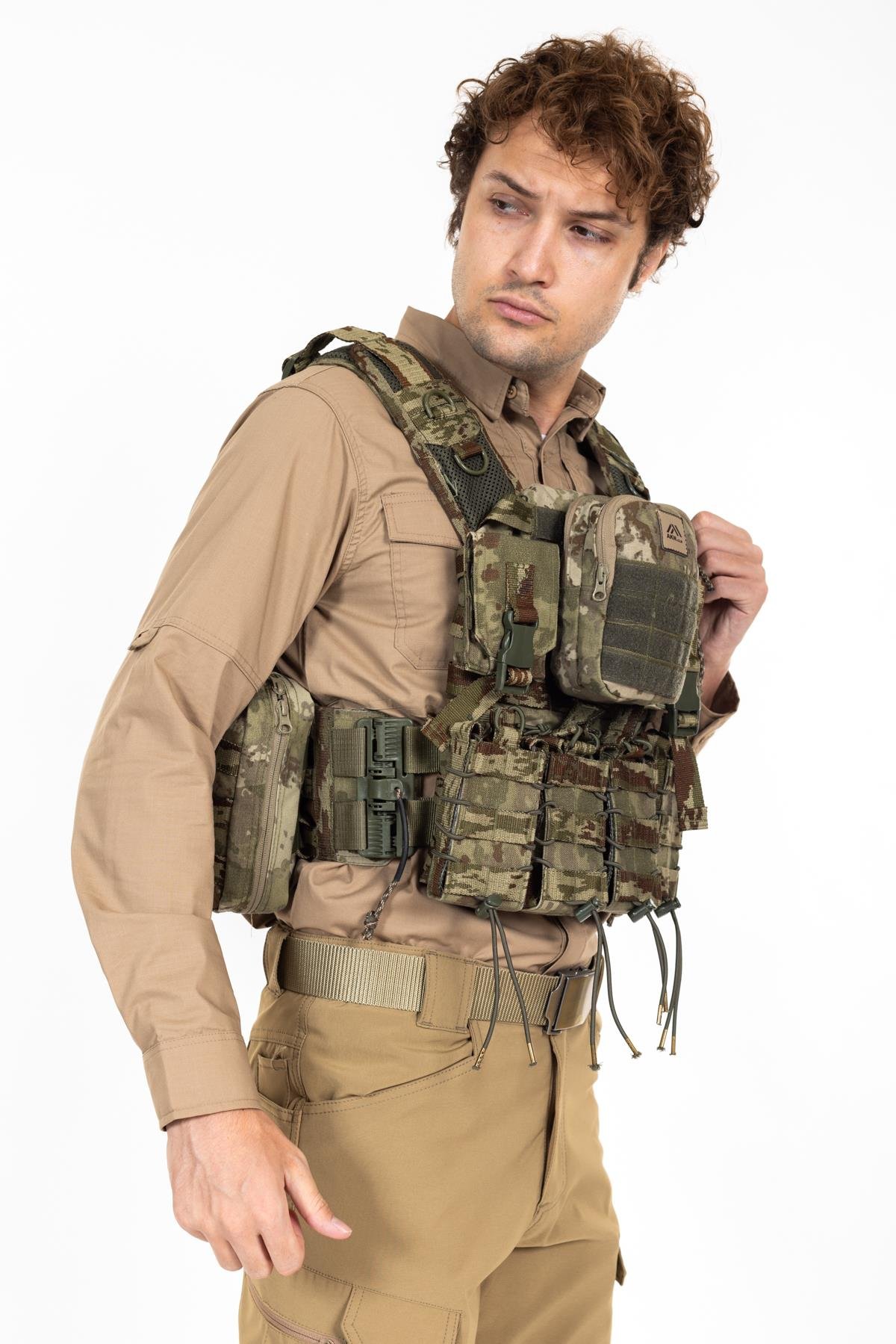 AKN Balistik Plaka Taşıyıcı Hücum Yeleği TSK