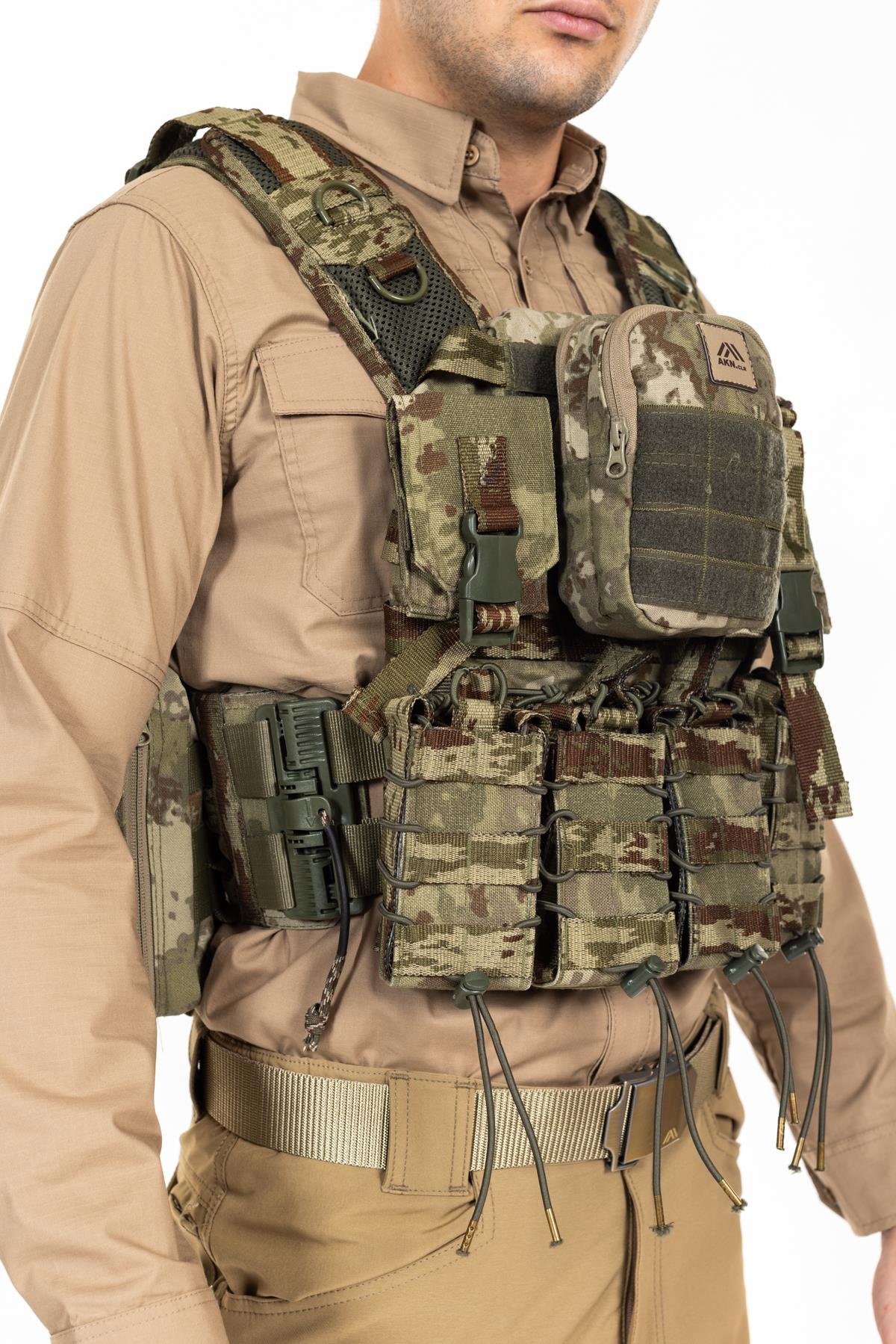 AKN Balistik Plaka Taşıyıcı Hücum Yeleği TSK