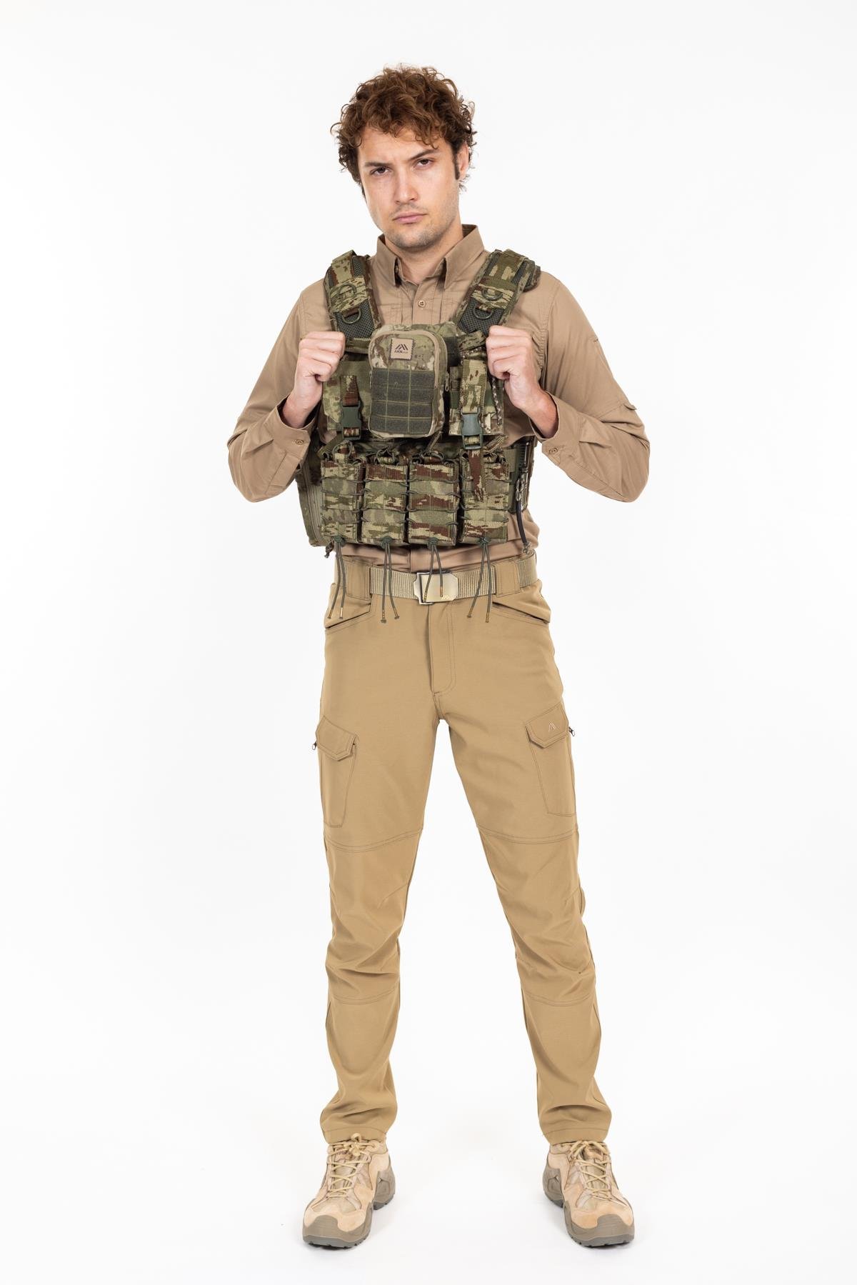 AKN Balistik Plaka Taşıyıcı Hücum Yeleği TSK