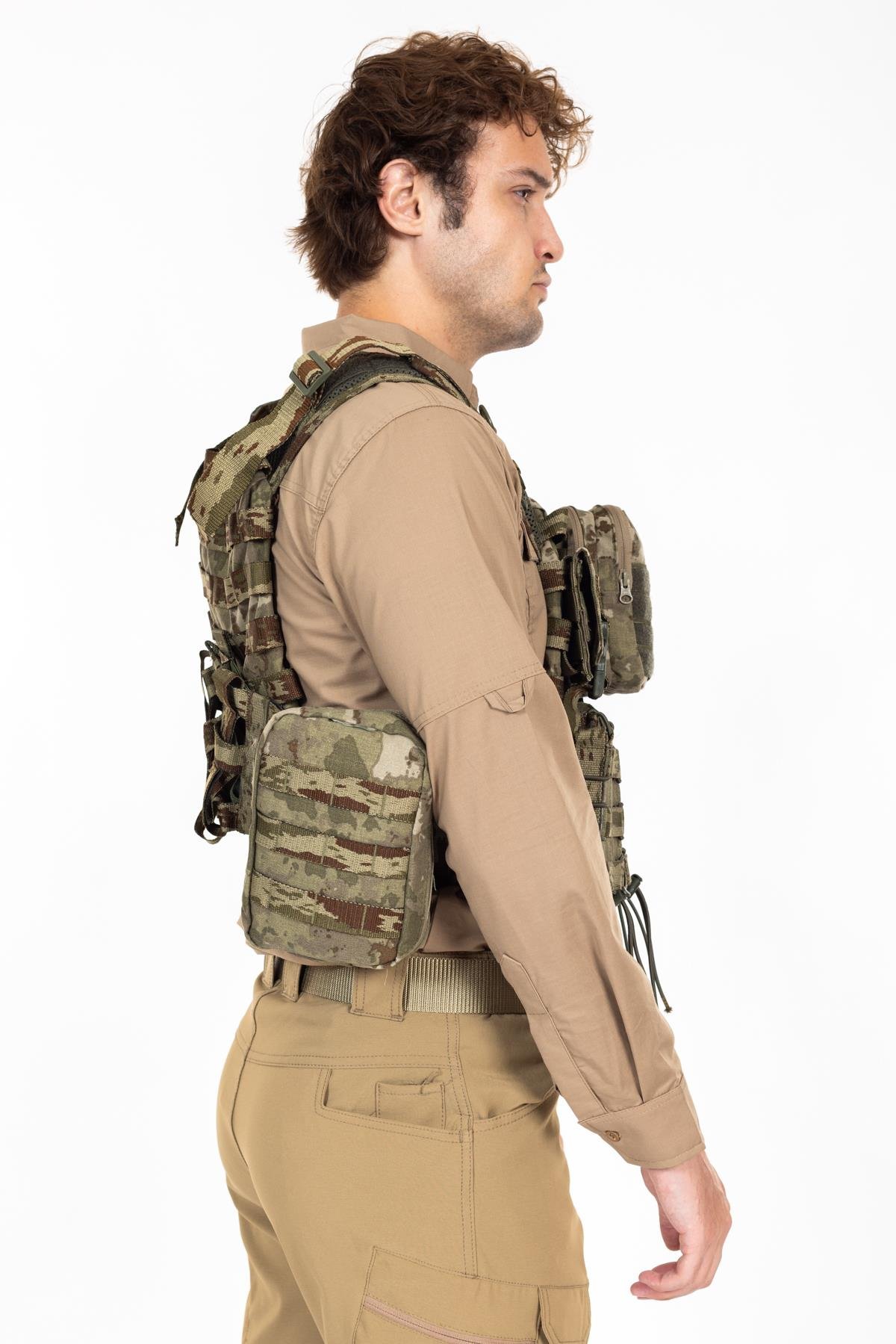 AKN Balistik Plaka Taşıyıcı Hücum Yeleği TSK