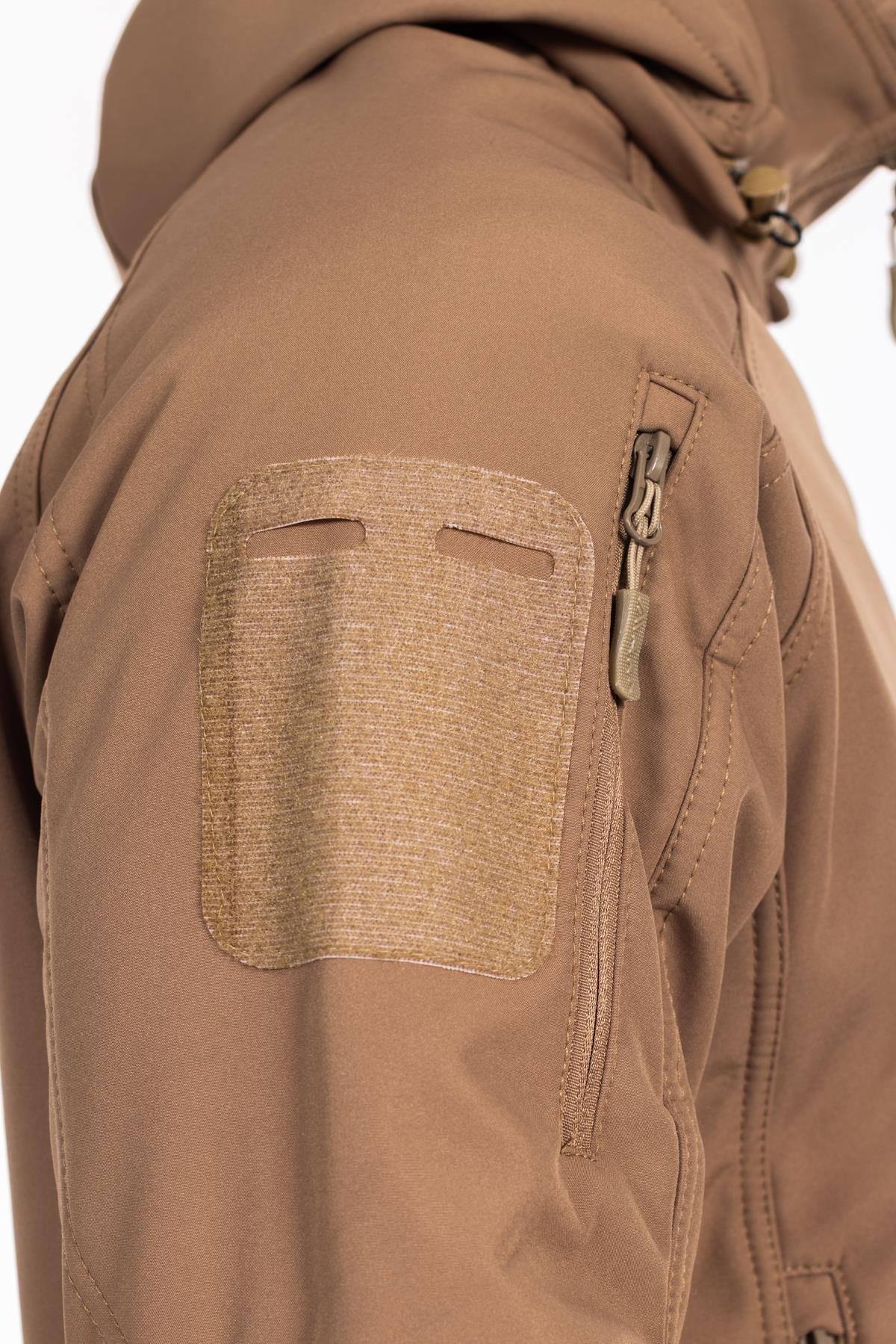 AKN Double Softshell Taktik Mont Bej