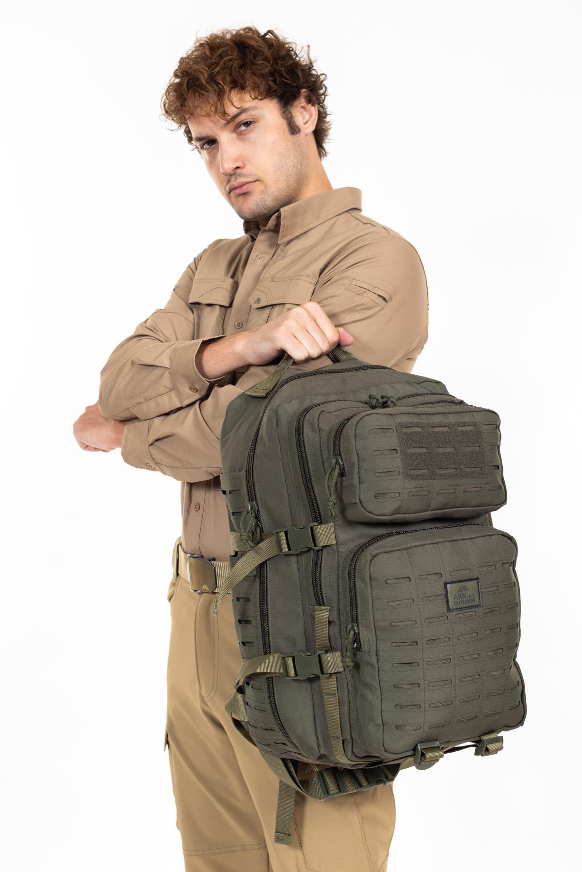 AKN 45 LT. TAKTİK SIRT ÇANTASI-BEJ