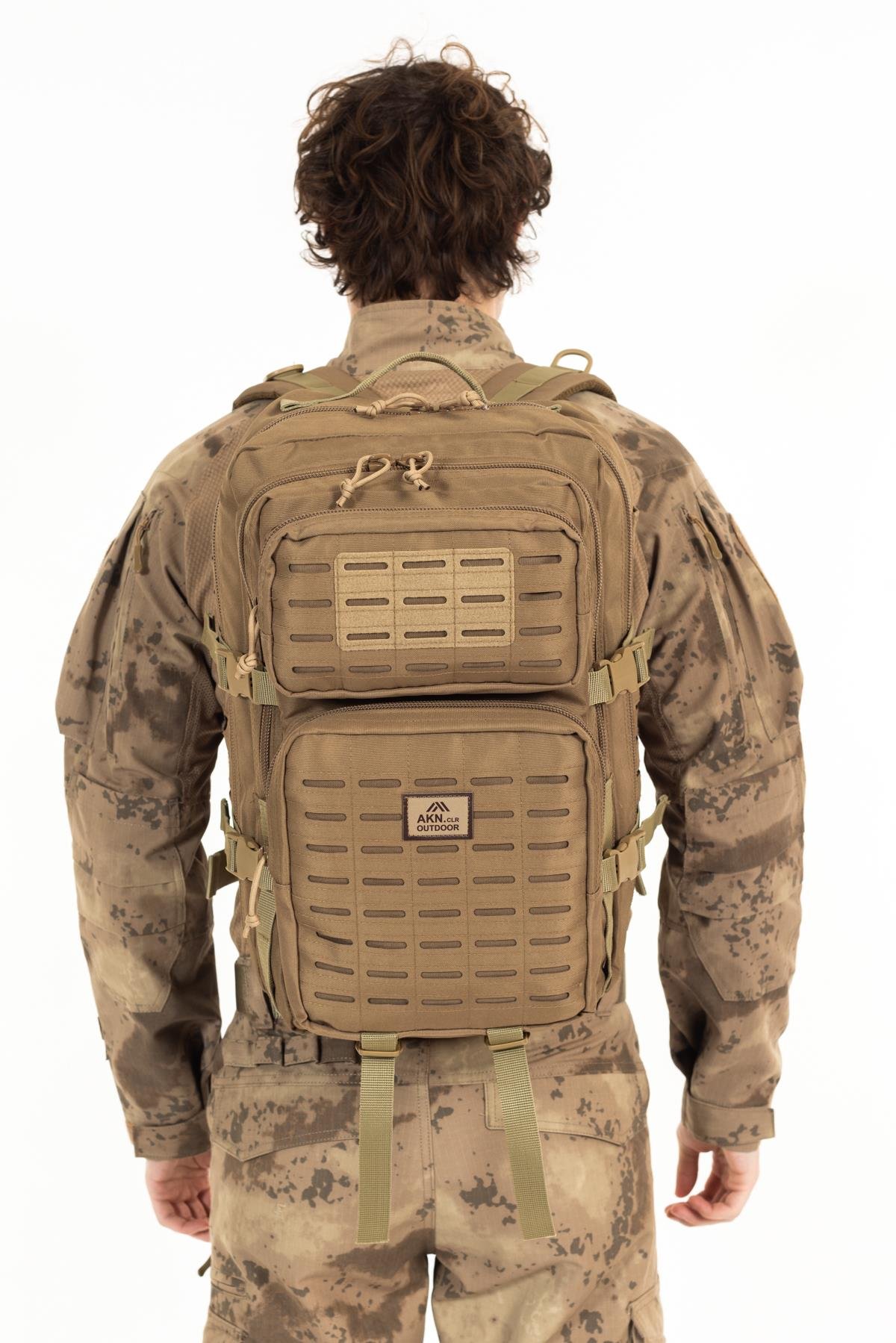 AKN 45 LT. TAKTİK SIRT ÇANTASI-BEJ