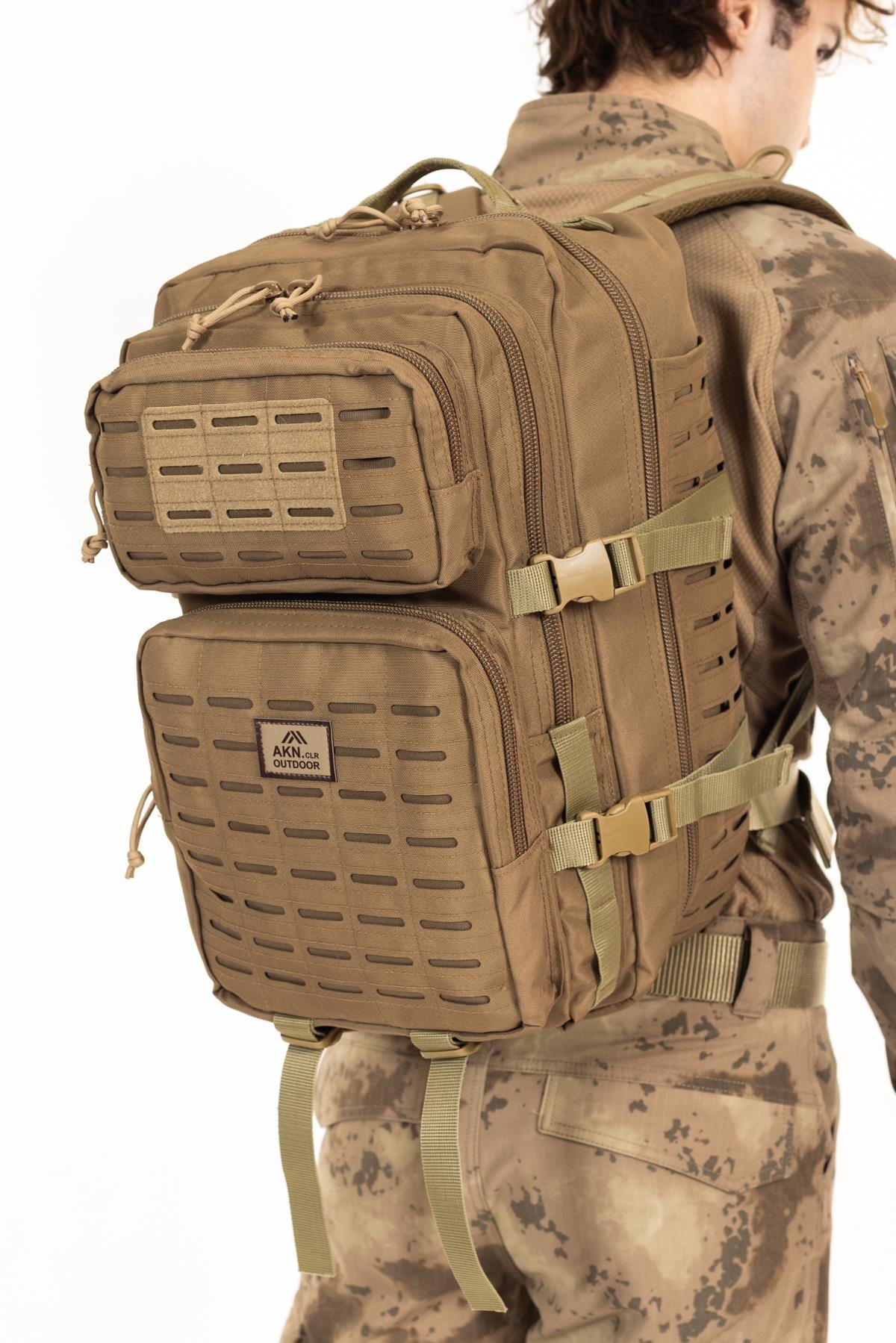 AKN 45 LT. TAKTİK SIRT ÇANTASI-BEJ