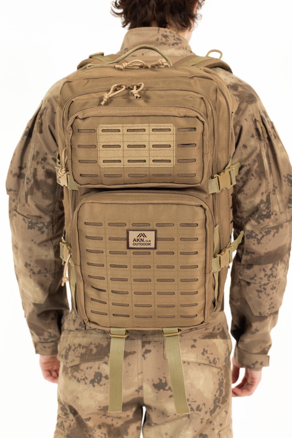 AKN 45 LT. TAKTİK SIRT ÇANTASI-BEJ