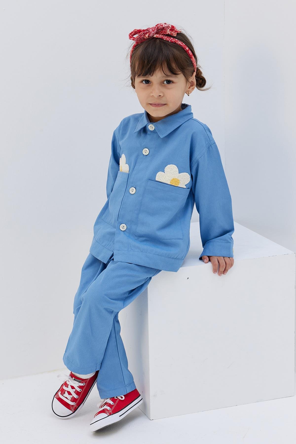 Mavi Gabardin Takım