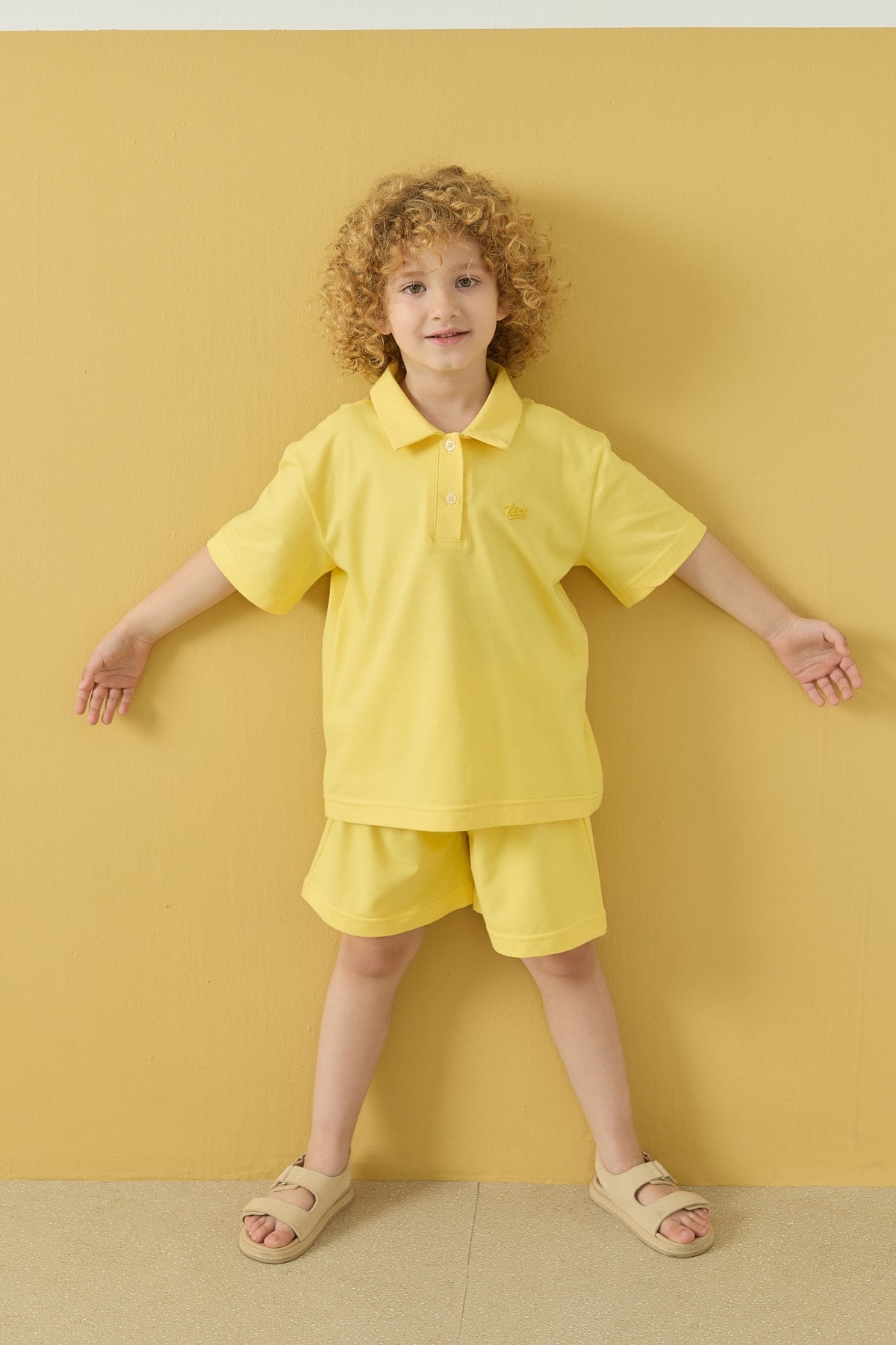 Sorbet Şortlu Takım - açık sarı