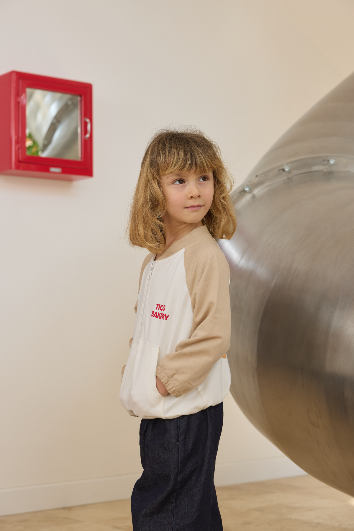 Vizon Fermuarlı Sweatshirt