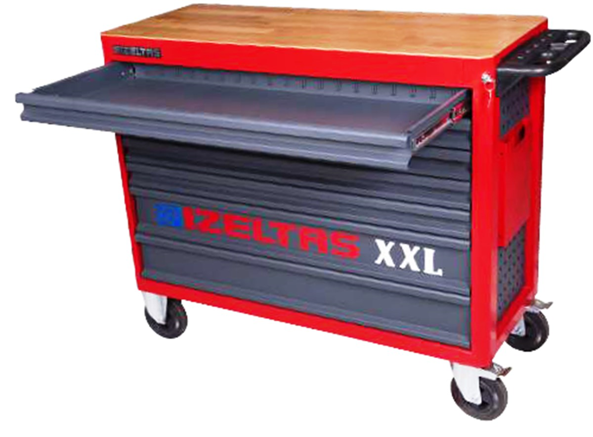AHŞAP ÜST TABLALI TAKIM DOLABI (XXL) İZELTAŞ