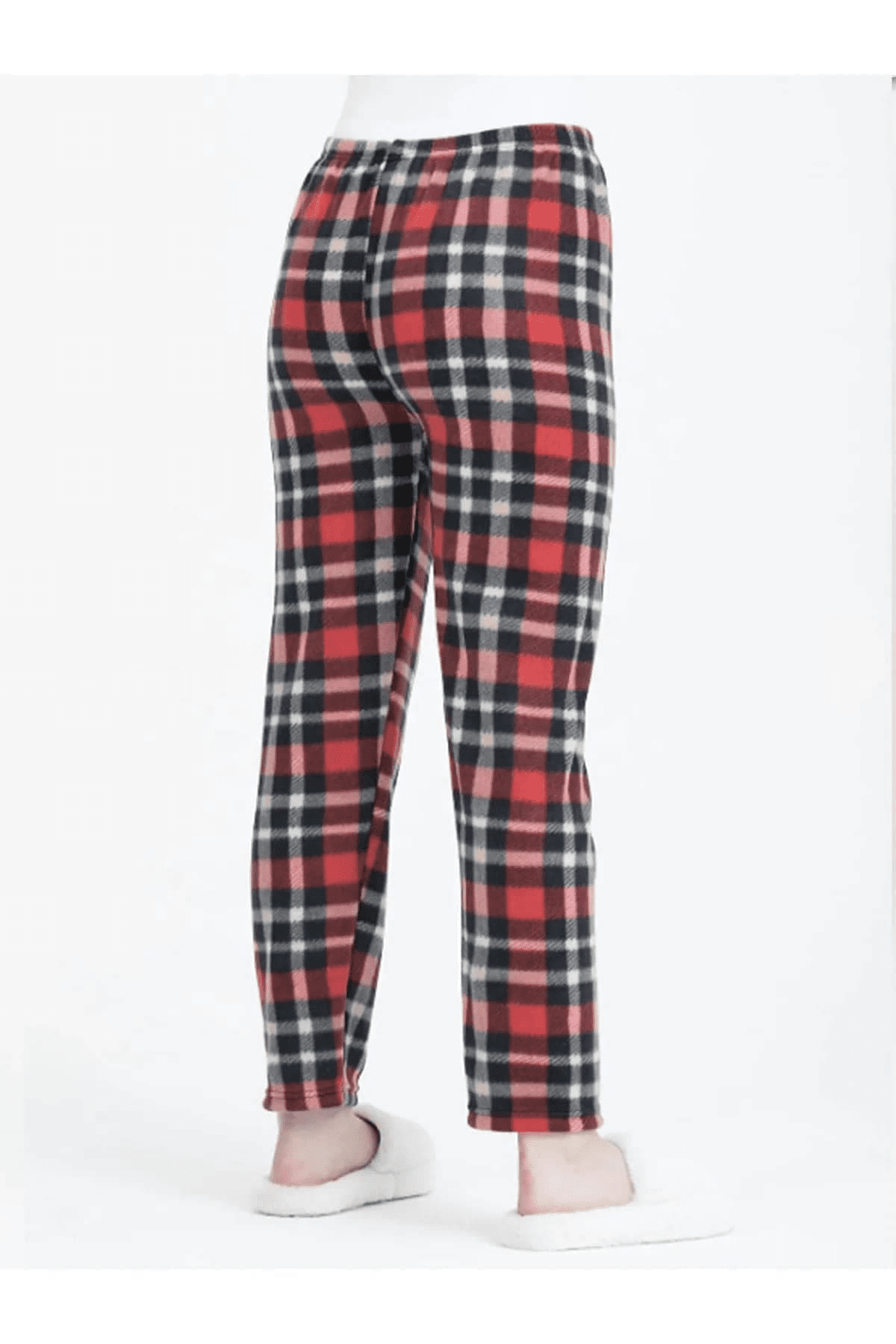 Cepsiz Kışlık Polar Kadın Pijama Altı Tek Alt