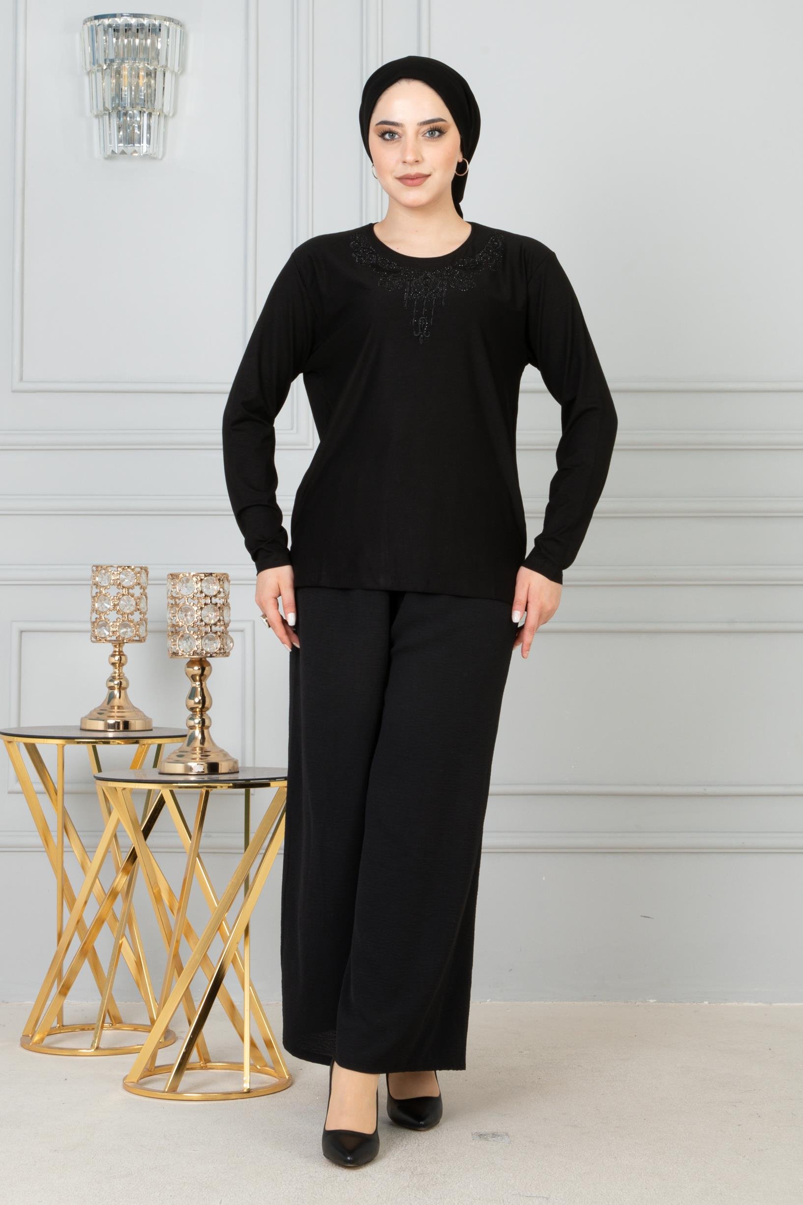 Kadın Anne Penye Bluz