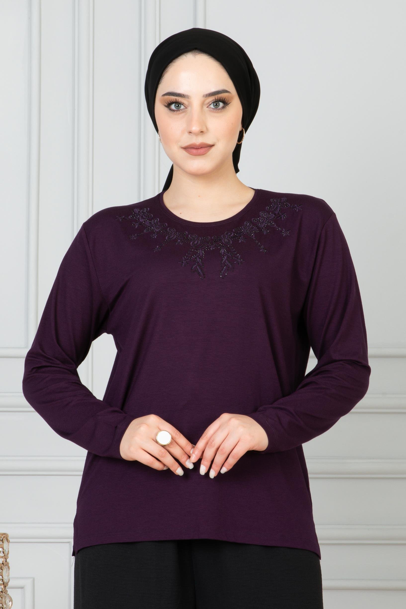 Kadın Anne Penye Bluz