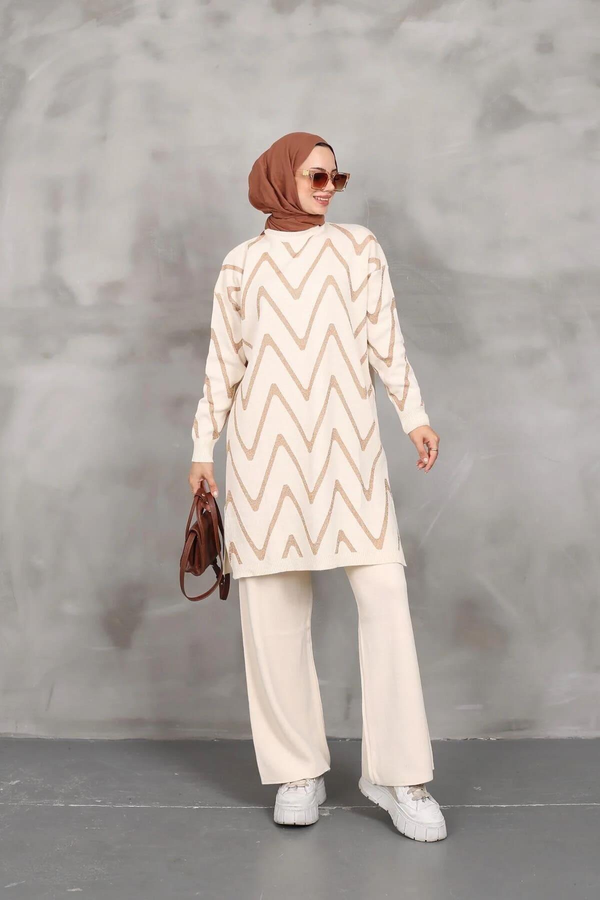 Kadın Salaş Triko Tunik – Günlük Şık