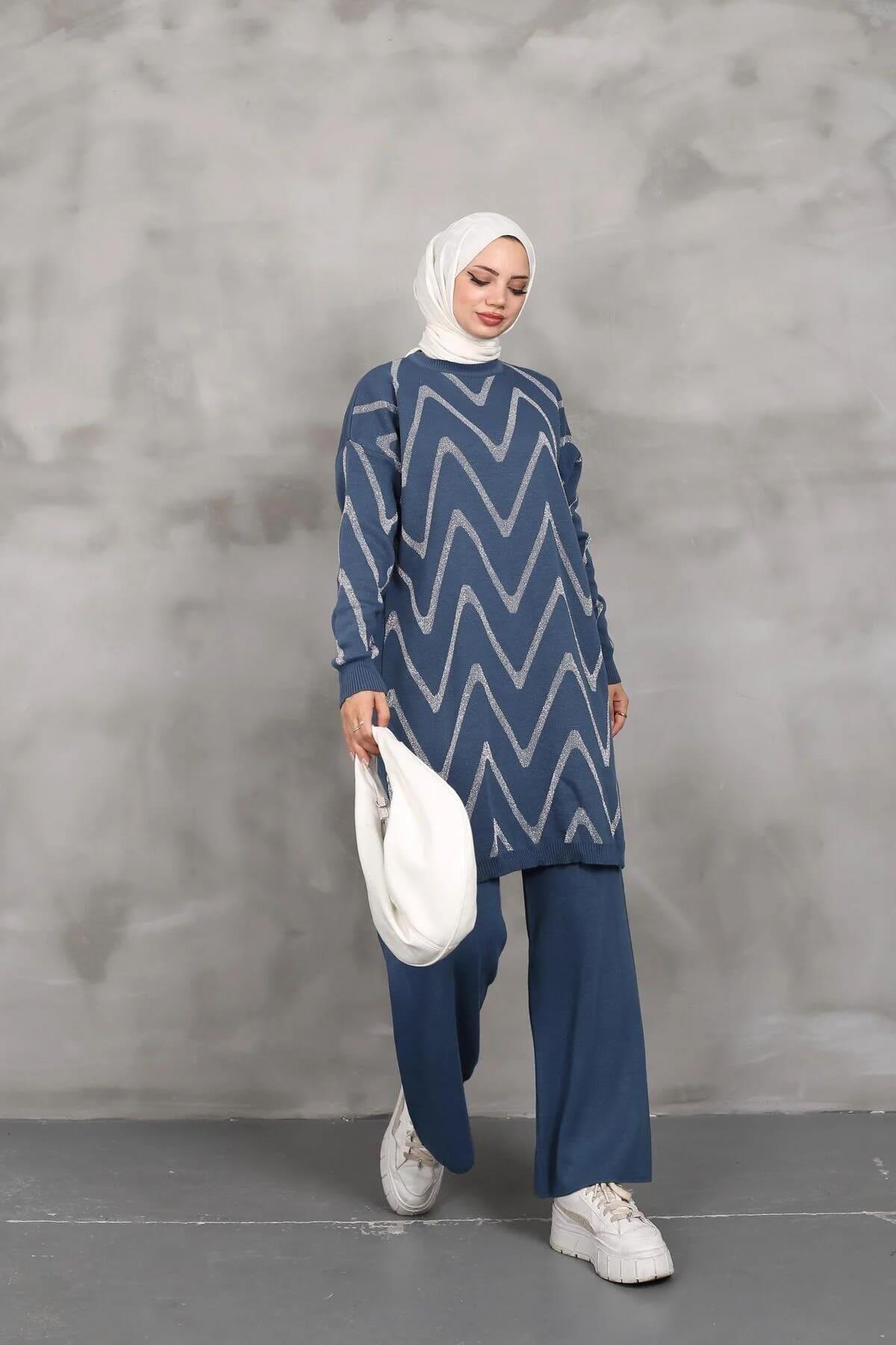 Kadın Salaş Triko Tunik – Günlük Şık