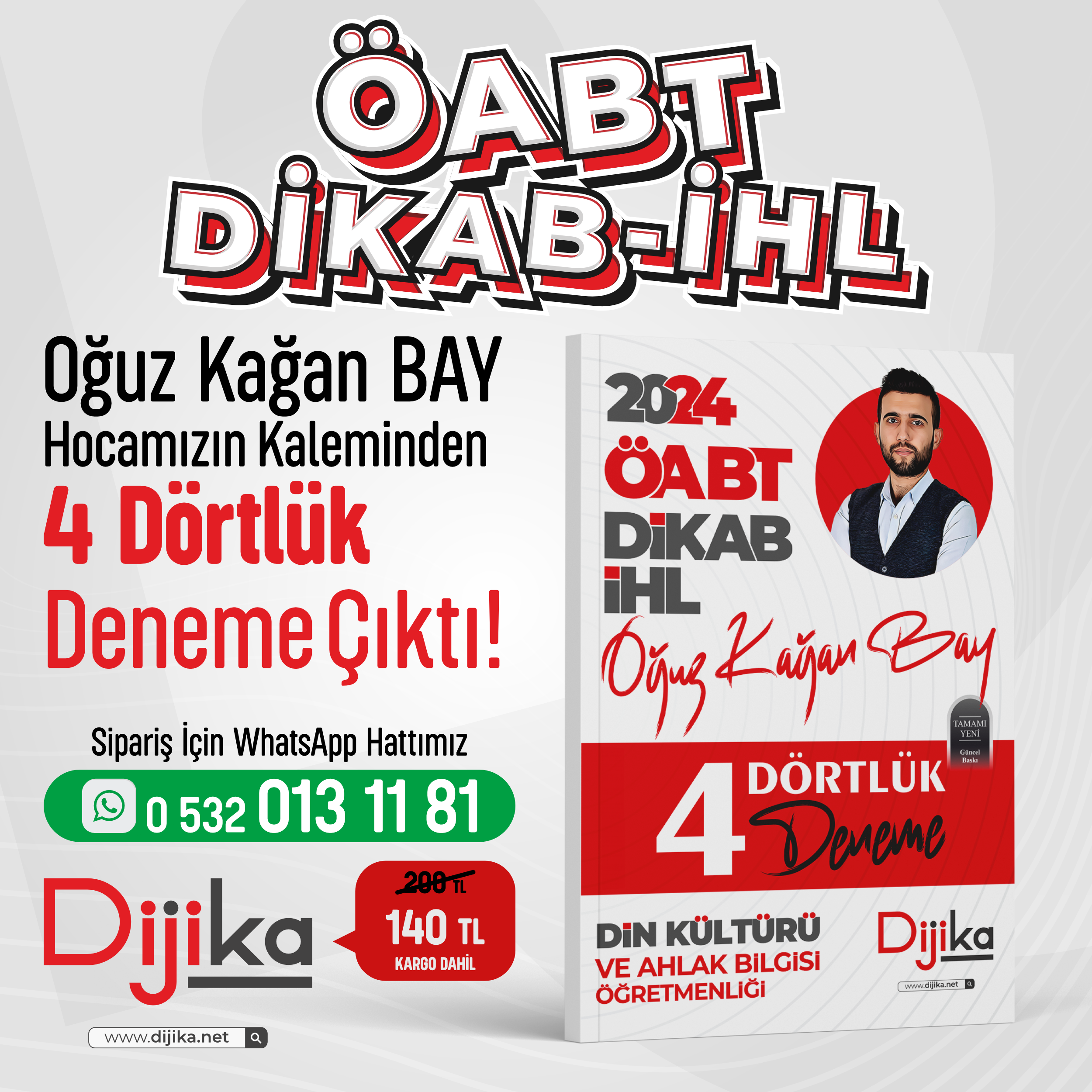2024 ÖABT DİKAB 4 DÖRTLÜK DENEME 