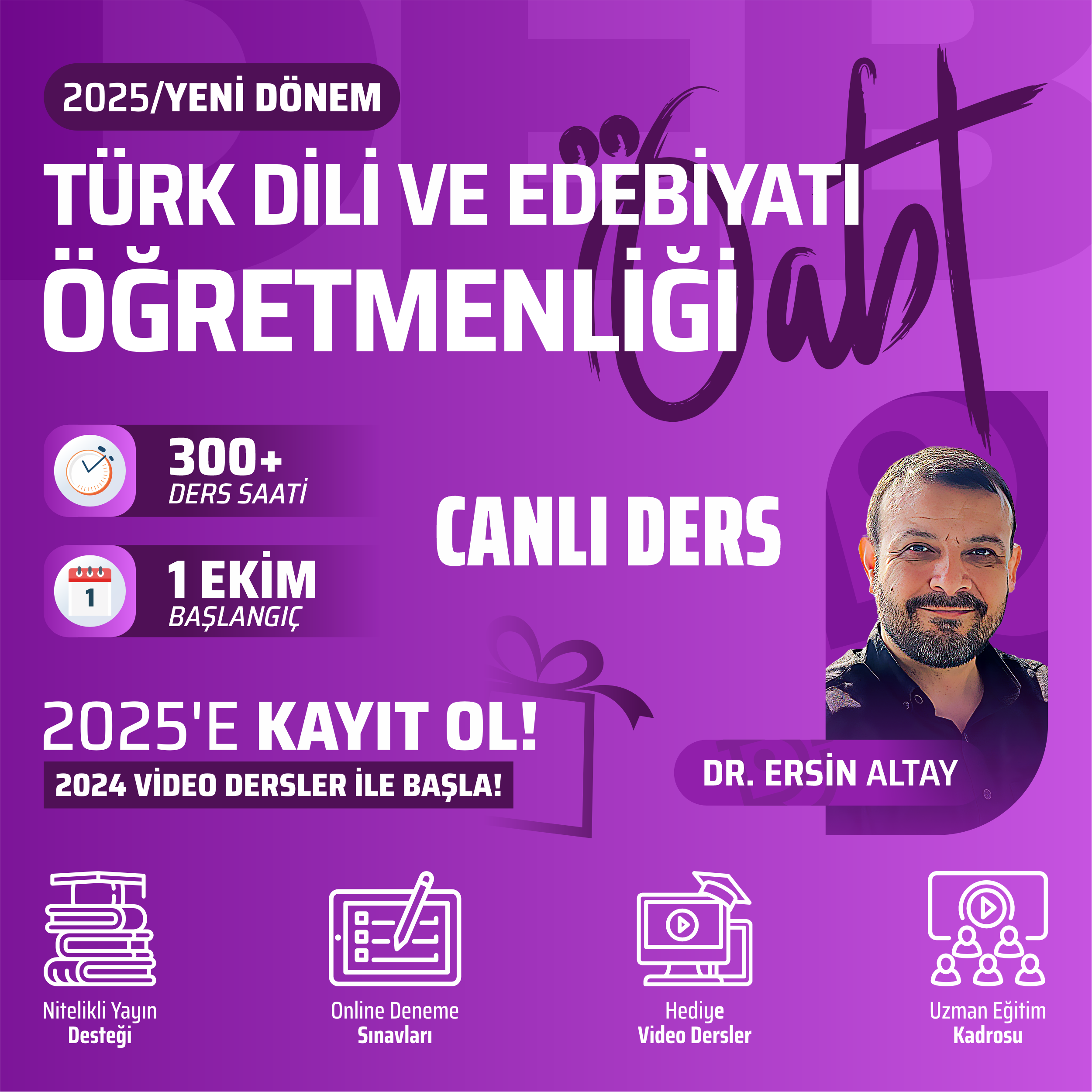 2025 TÜRK DİLİ VE EDEBİYATI ÖĞRETMENLİĞİ ÖABT | CANLI DERS