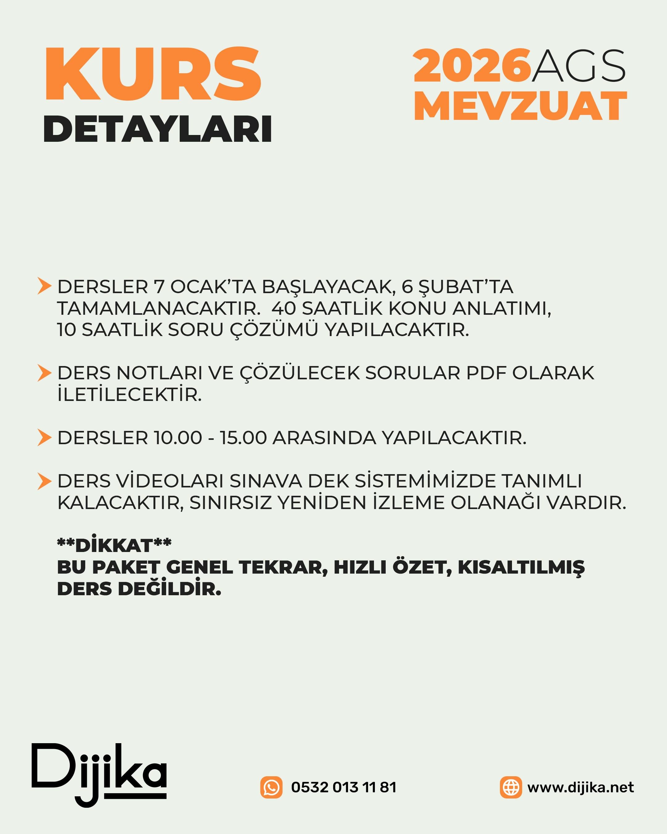 2026 AGS MEVZUAT