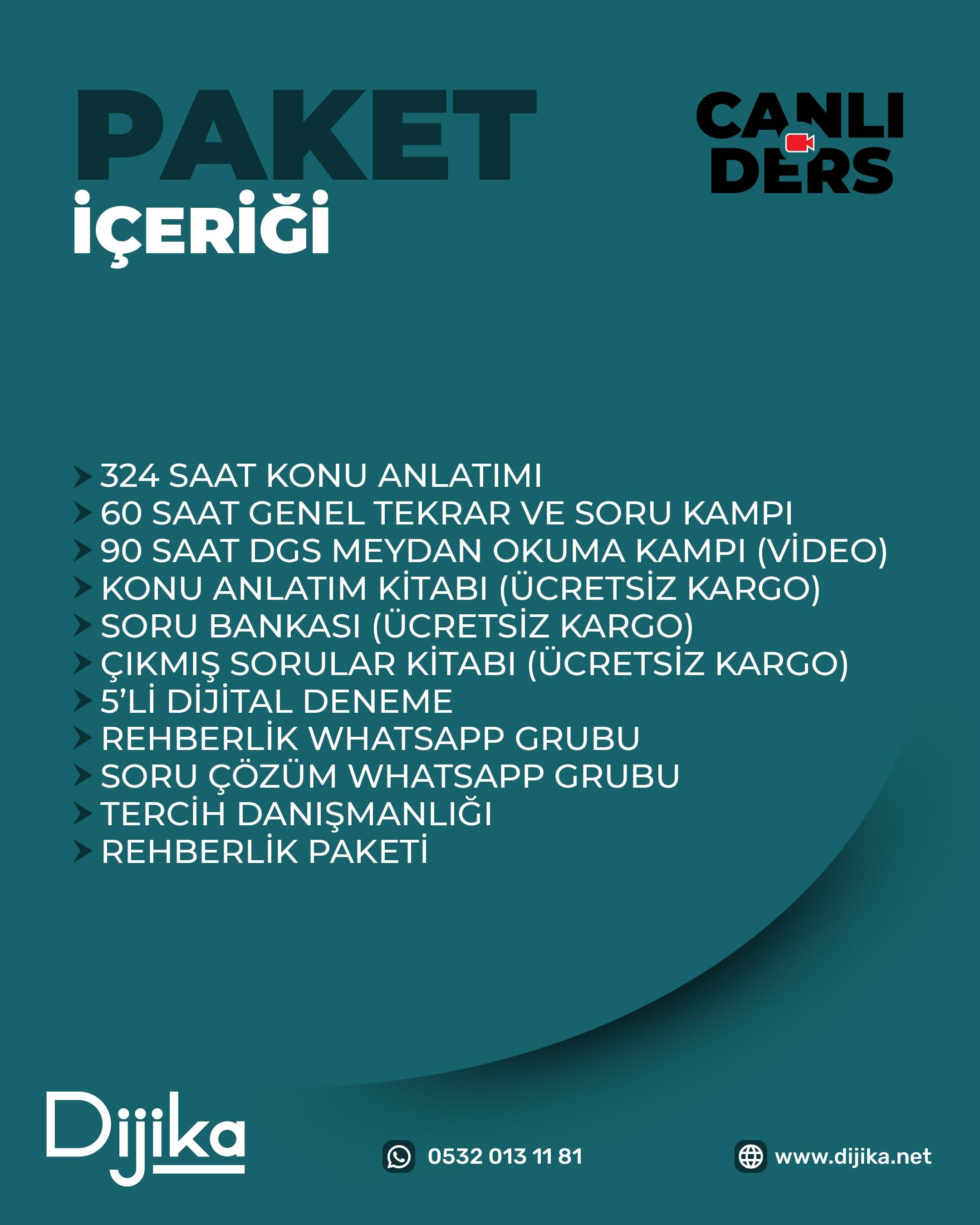 2026 DGS SAYISAL- VİDEO