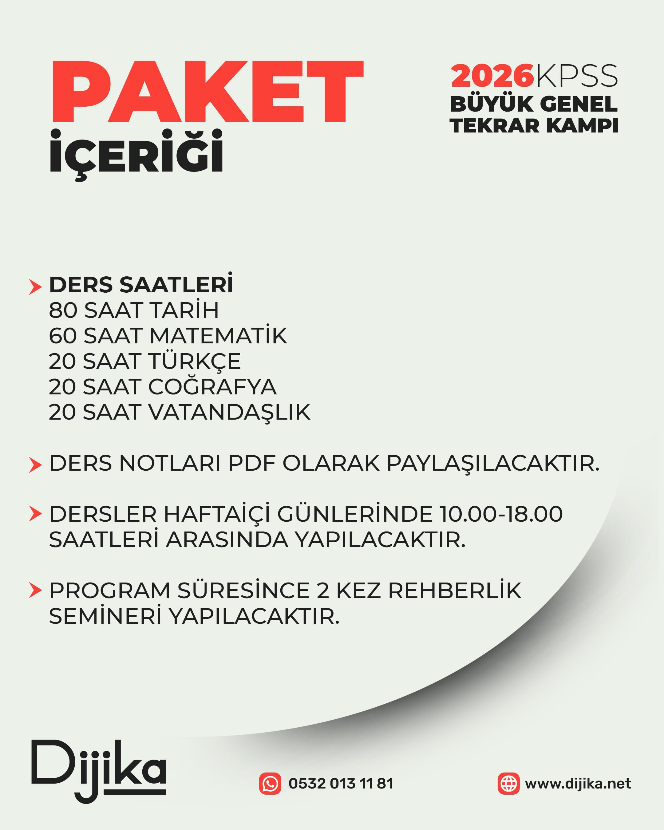 2026 KPSS/GYGK BÜYÜK GENEL TEKRAR KAMPI