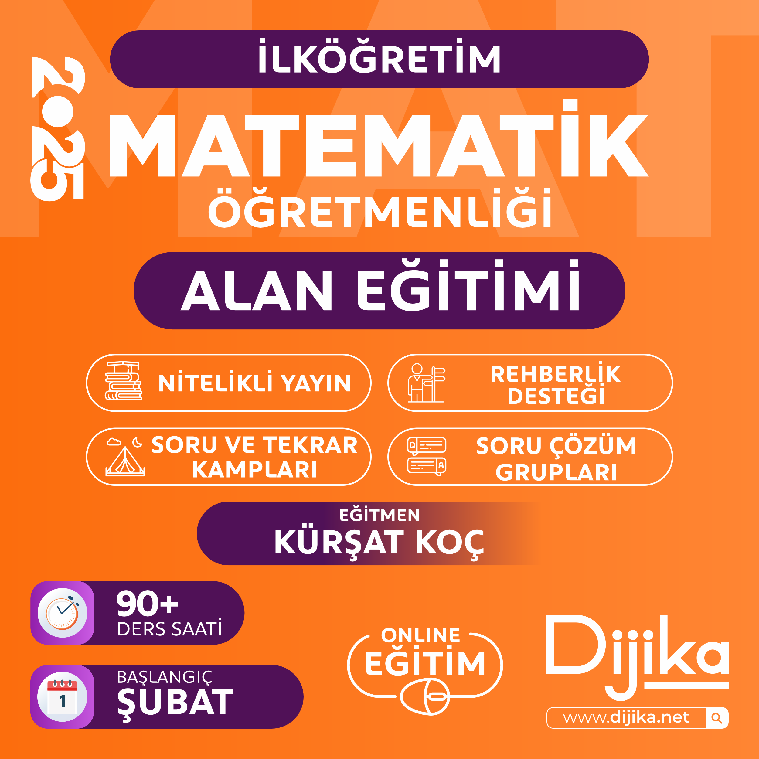 İLKÖĞRETİM MATEMATİK ÖĞRETMENLİĞİ ALAN EĞİTİMİ | KÜRŞAT KOÇ
