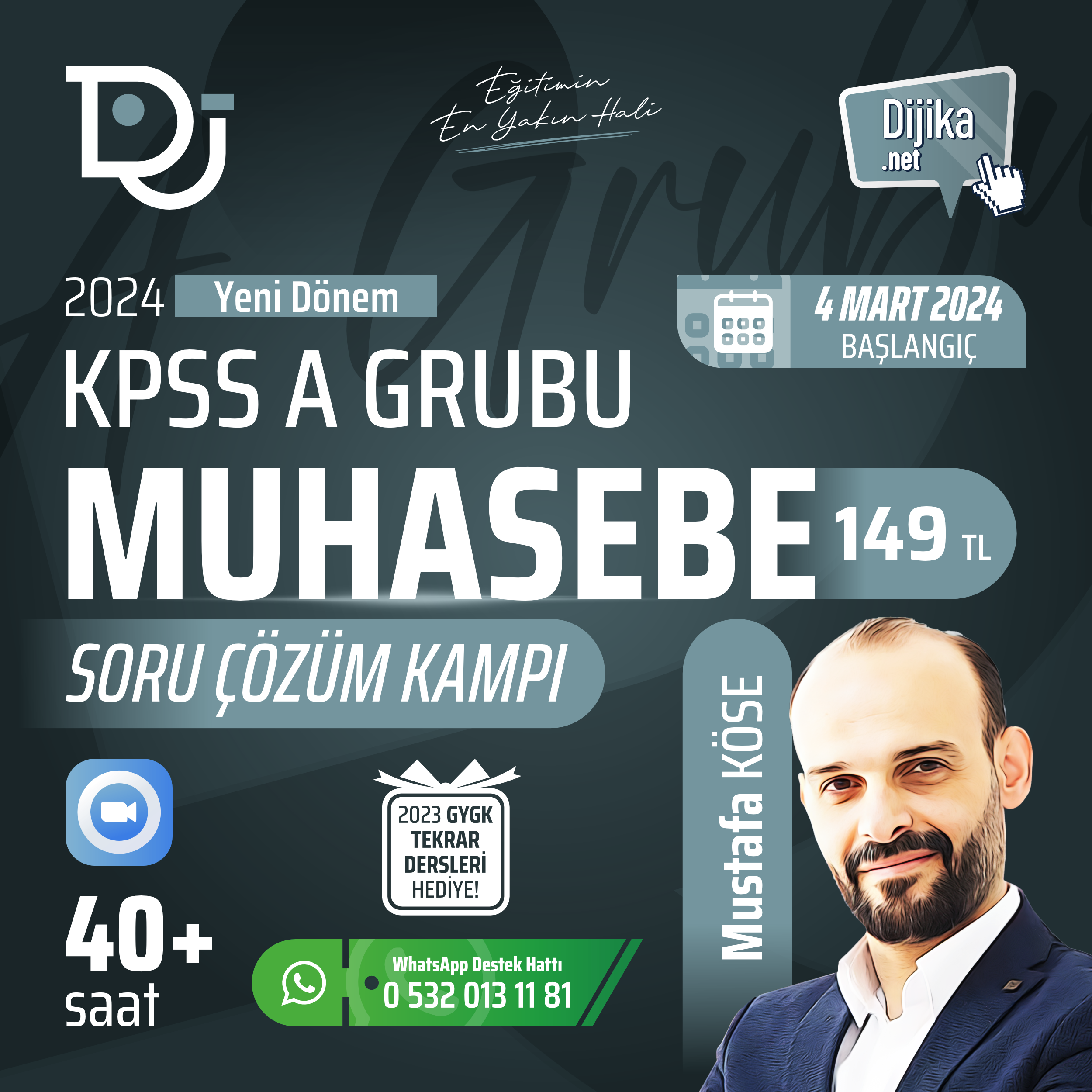 MUHASEBE SORU ÇÖZÜM KAMPI | MUSTAFA KÖSE | 2024 KPSS A GRUBU VE KURUM SINAVLARI