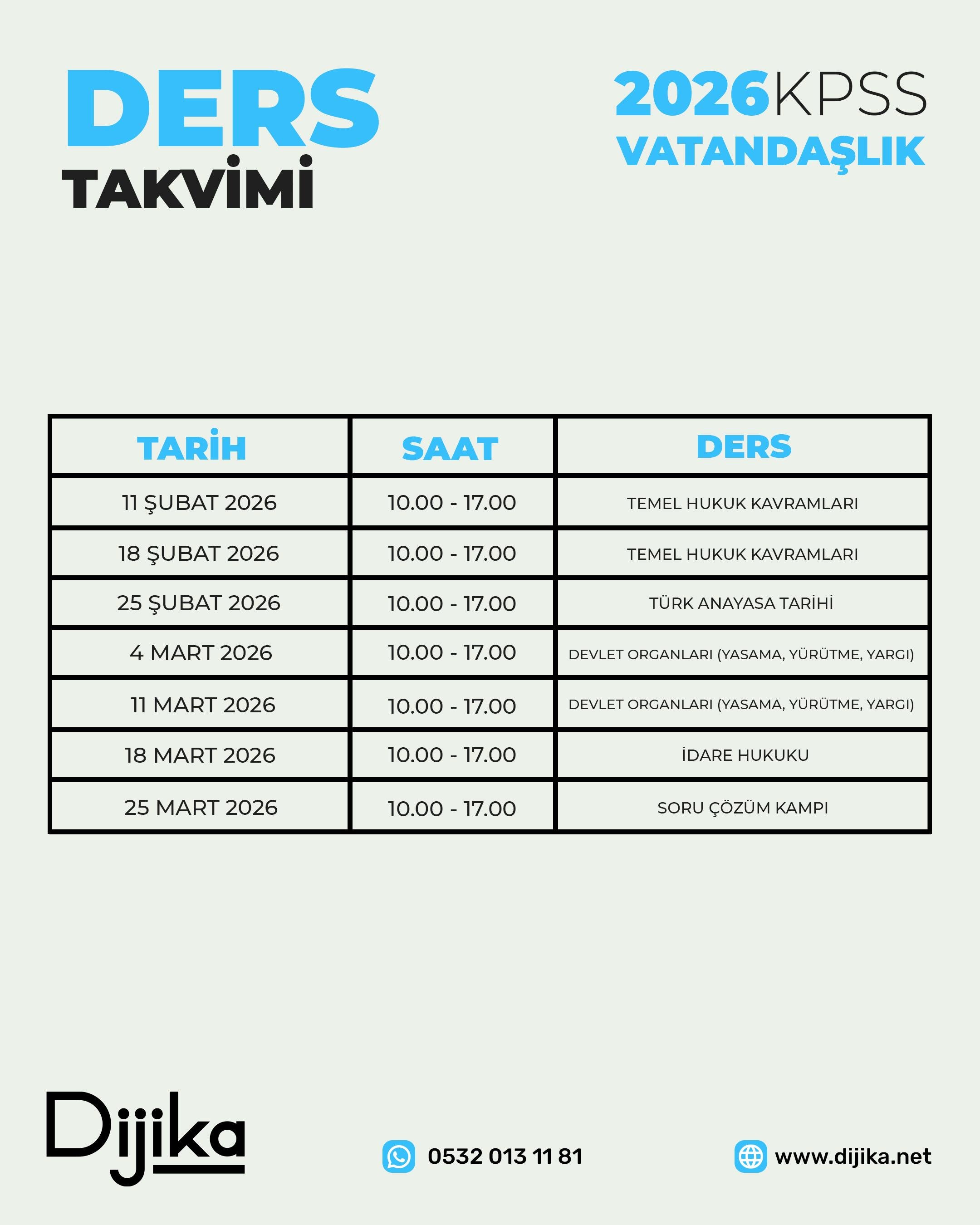 VATANDAŞLIK TEK DERS I CANLI DERS 