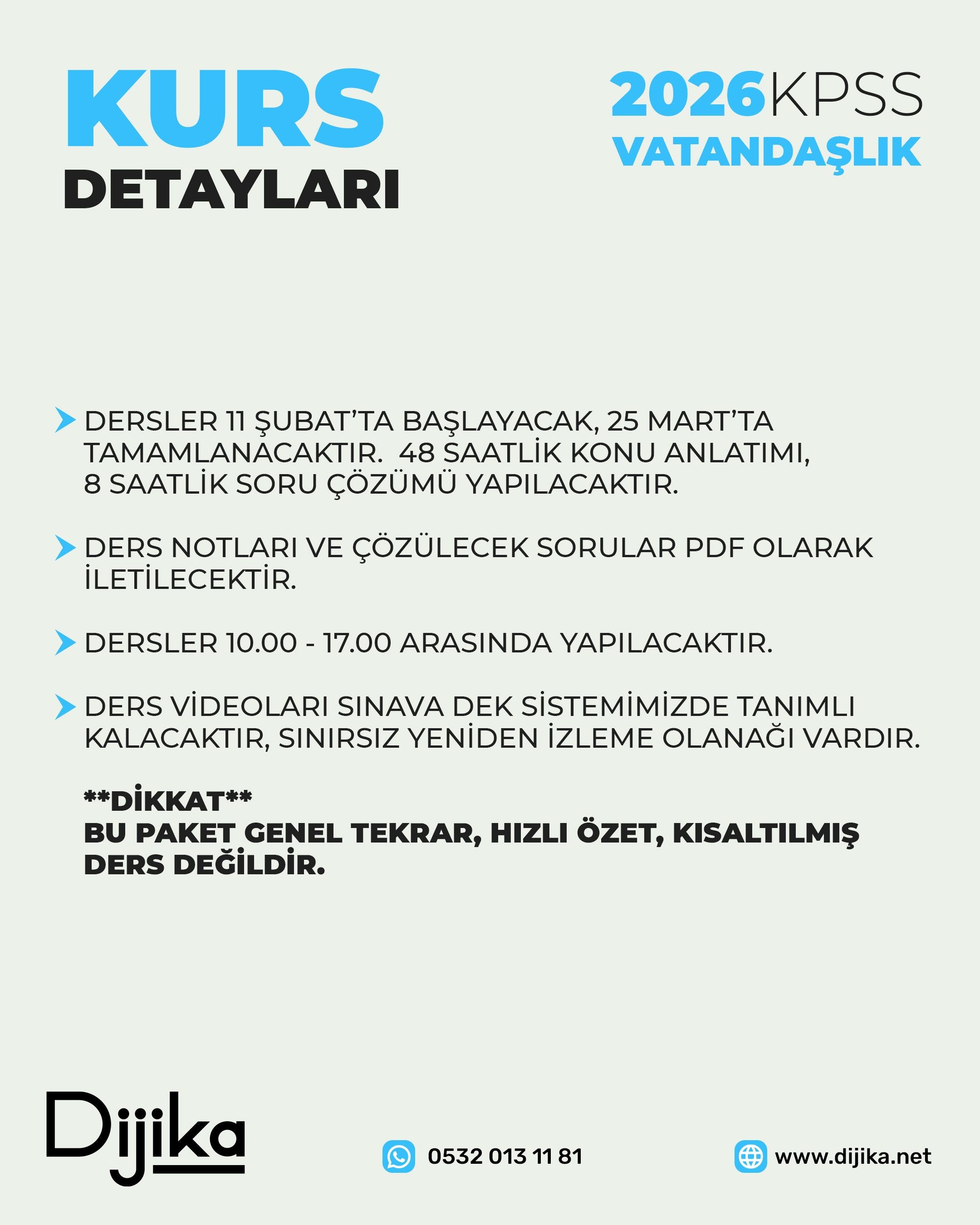 VATANDAŞLIK TEK DERS I CANLI DERS 
