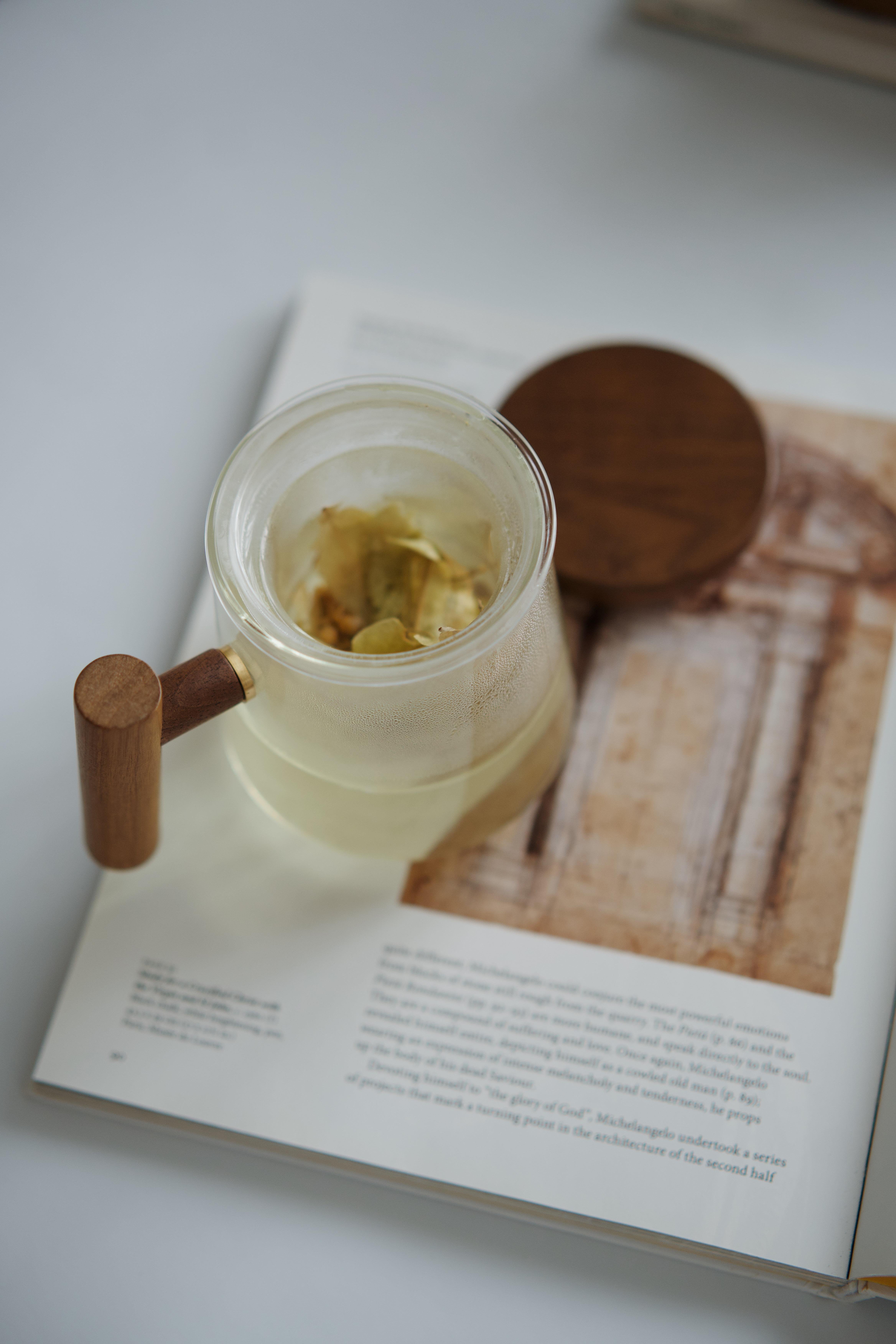 01 Akasya Düz Kulplu Cam Demlik (Borosilikat Cam)