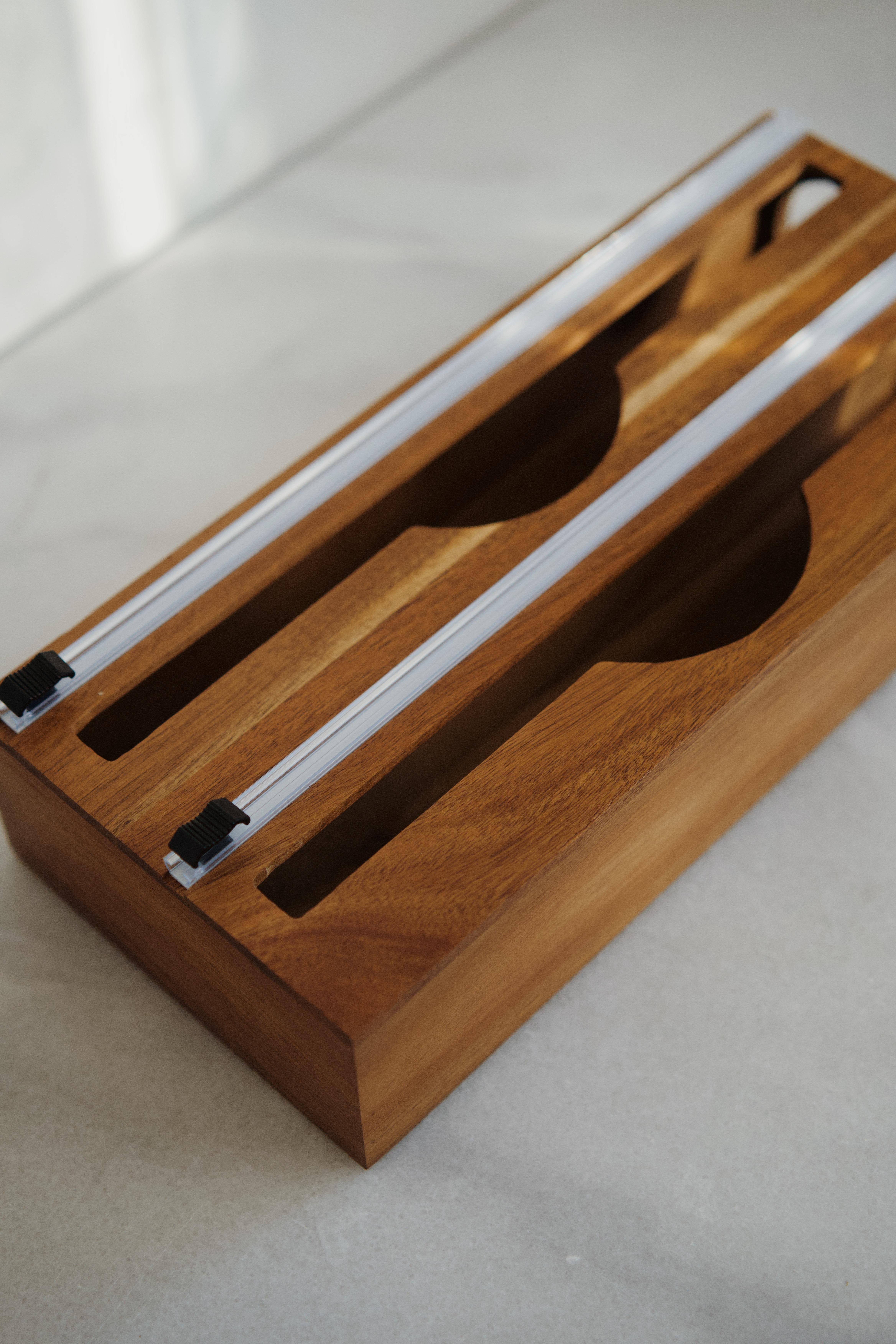 2 Bölmeli Akasya Streç Kutusu