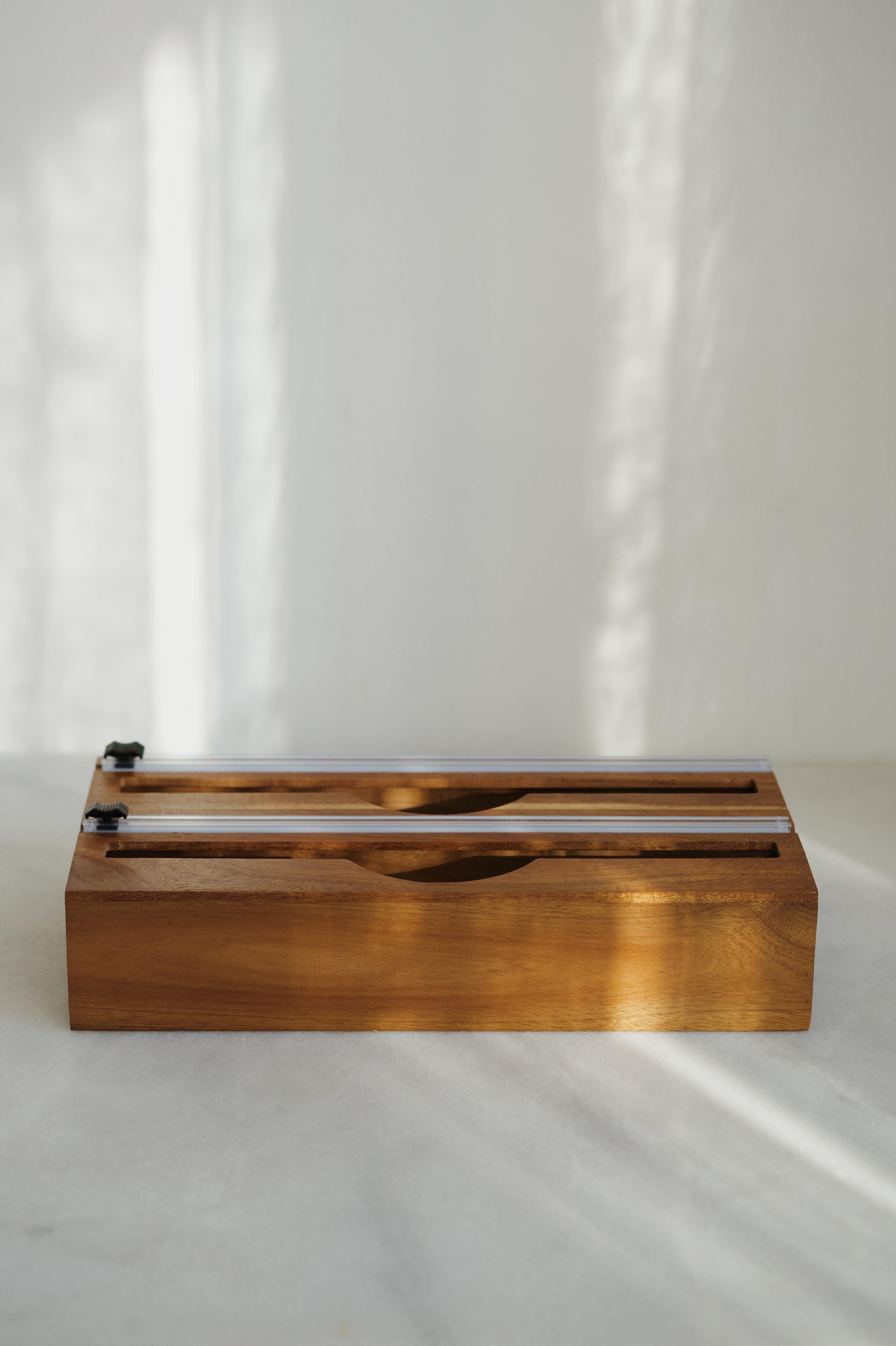 2 Bölmeli Akasya Streç Kutusu