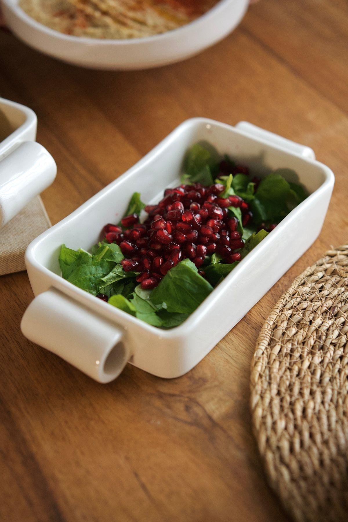 2'li Dikdörgen Seramik Kasesi