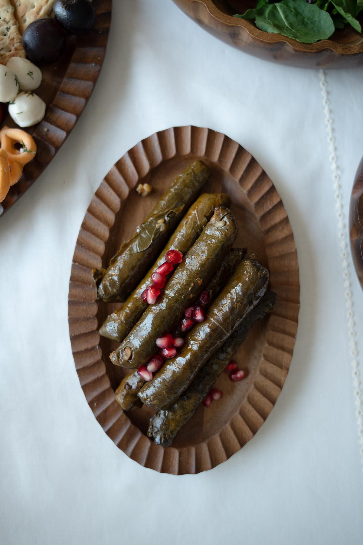 2'li Küçük boy Akasya Kayık Tabak