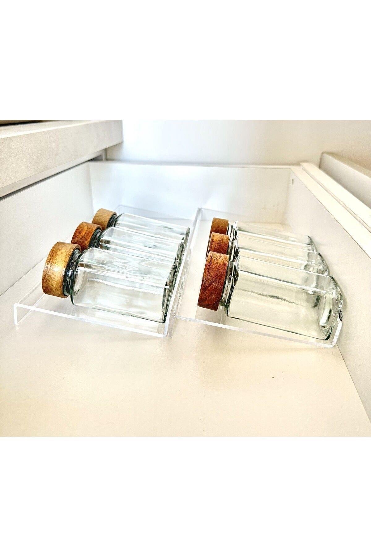 2'li Pleksi Çekmece İçi Düzenleyici