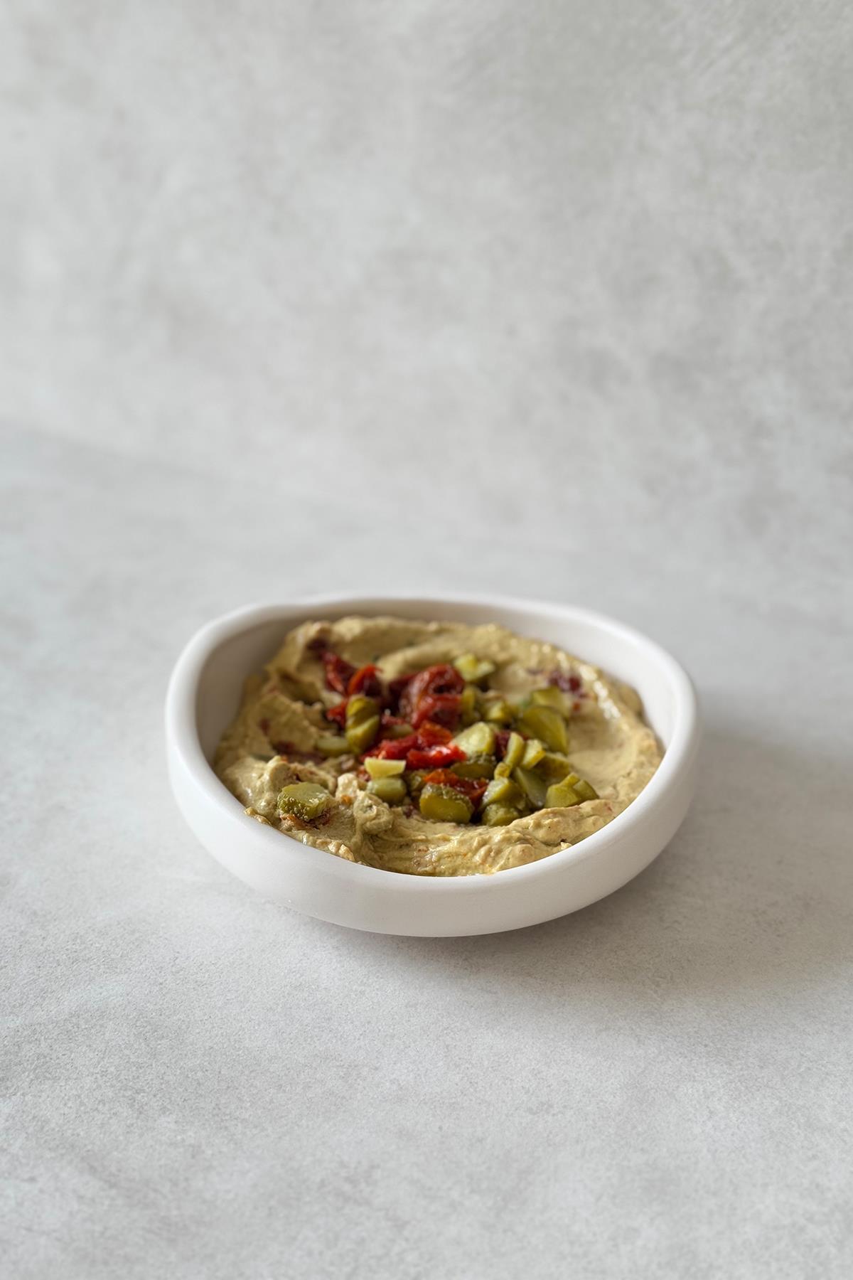 2'li Seramik Amorf Meze Tabağı (15 cm)