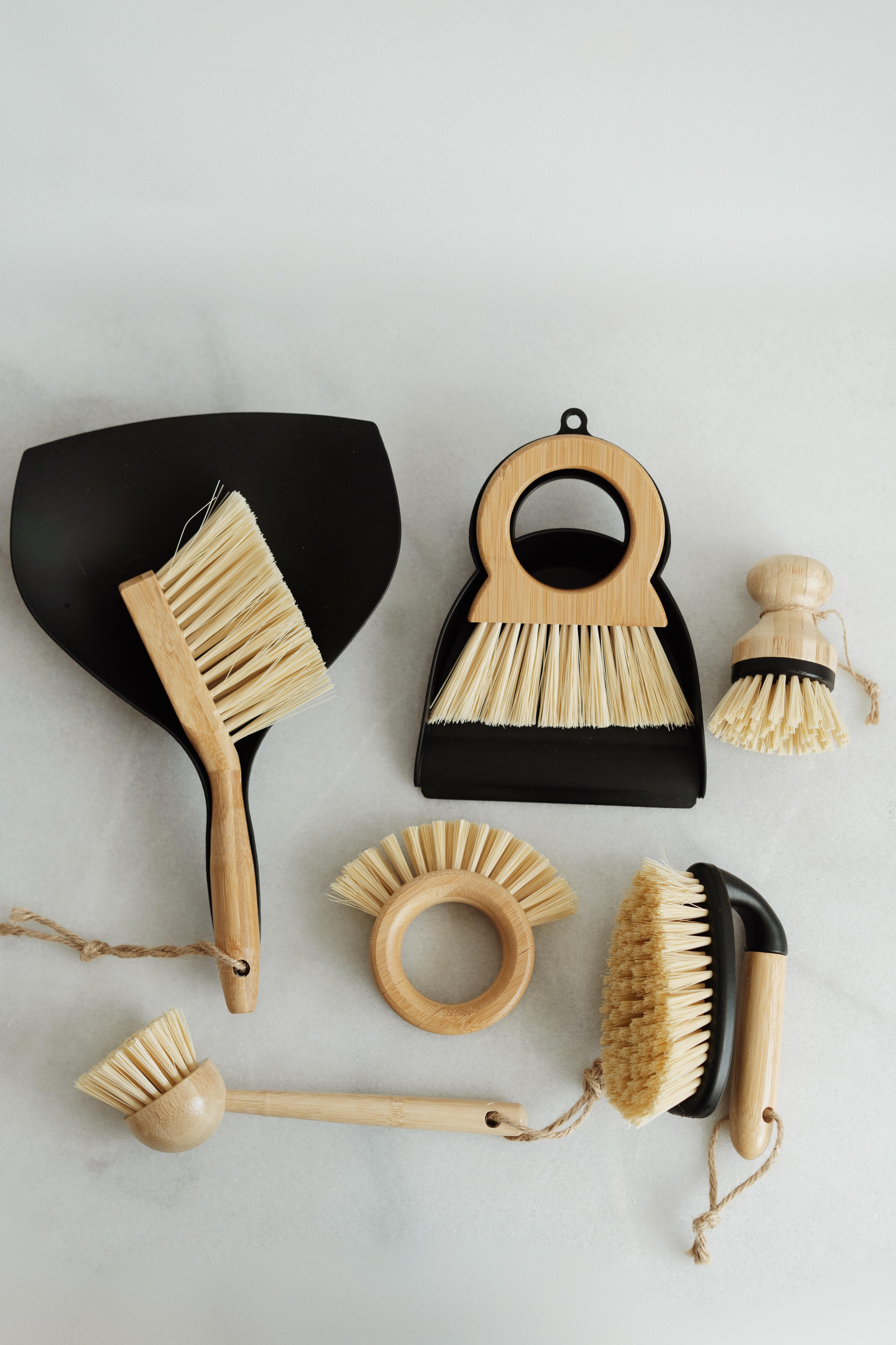 6'lı Bambu Fırça Seti