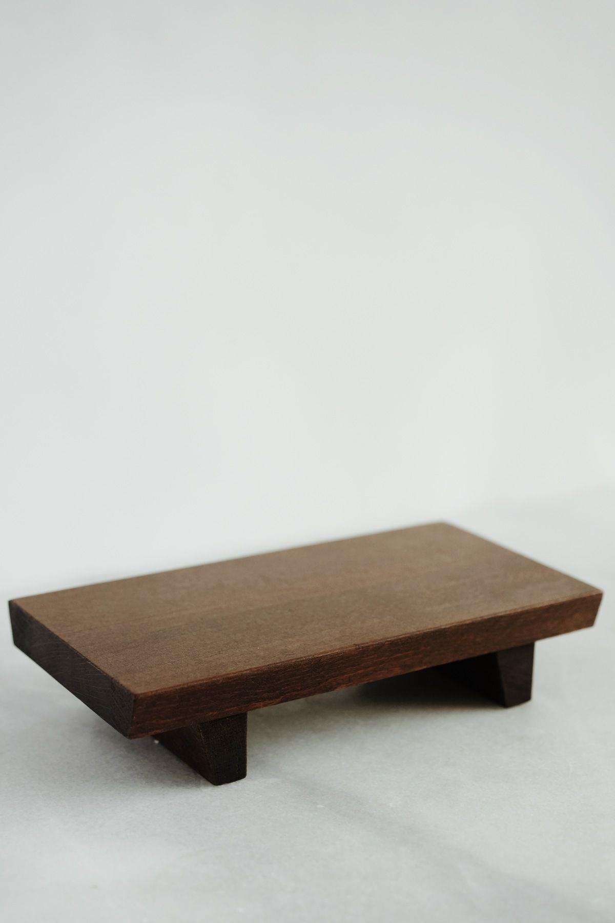 Ahşap Tezgah Üstü Düzenleyici Stand (15x30cm)