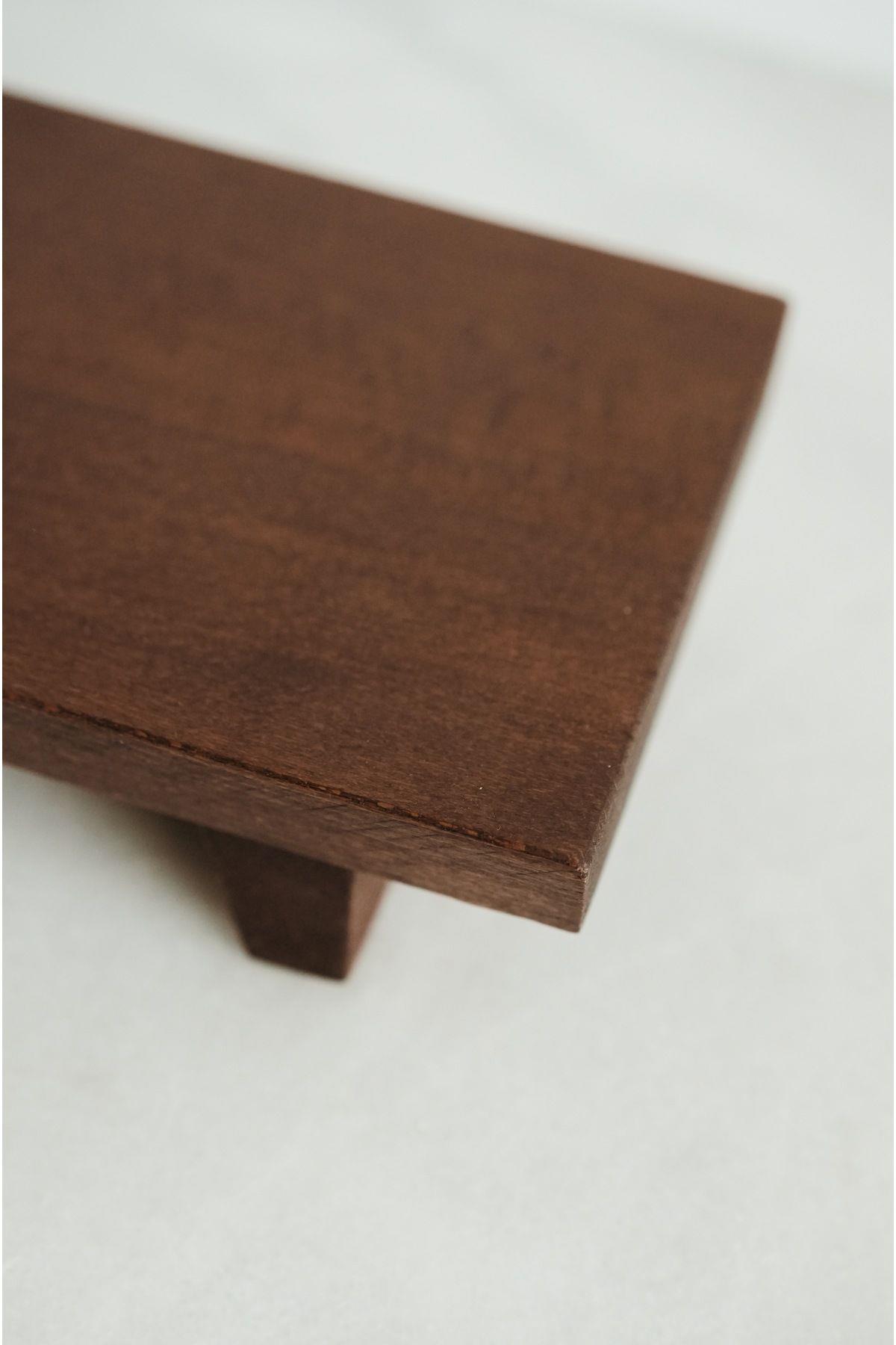 Ahşap Tezgah Üstü Düzenleyici Stand (15x30cm)