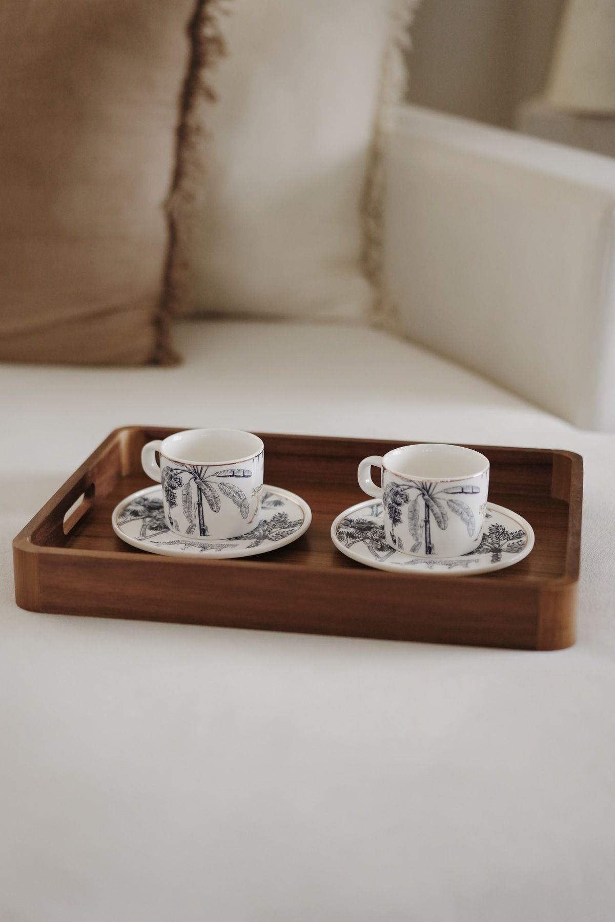 Akasya Küçük Boy Dikdörtgen Tepsi